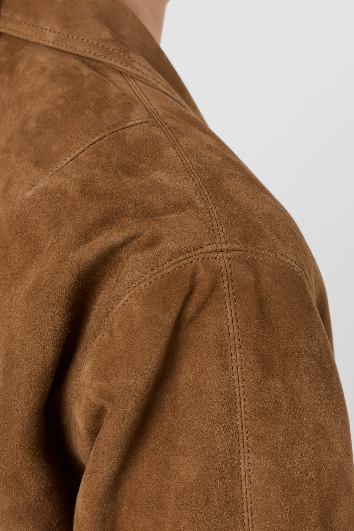 Gérard Darel | Tirya Short Suede Jacket - Straw - Image 5