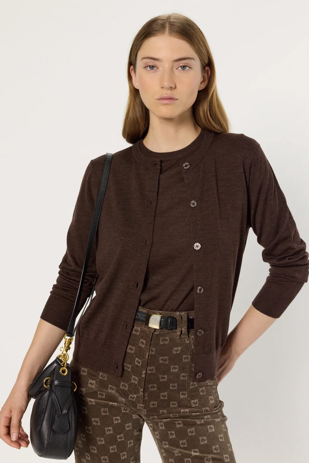 Gérard Darel | Estelle Merino Wool Pullover Vest - Camel Brown - Image 2