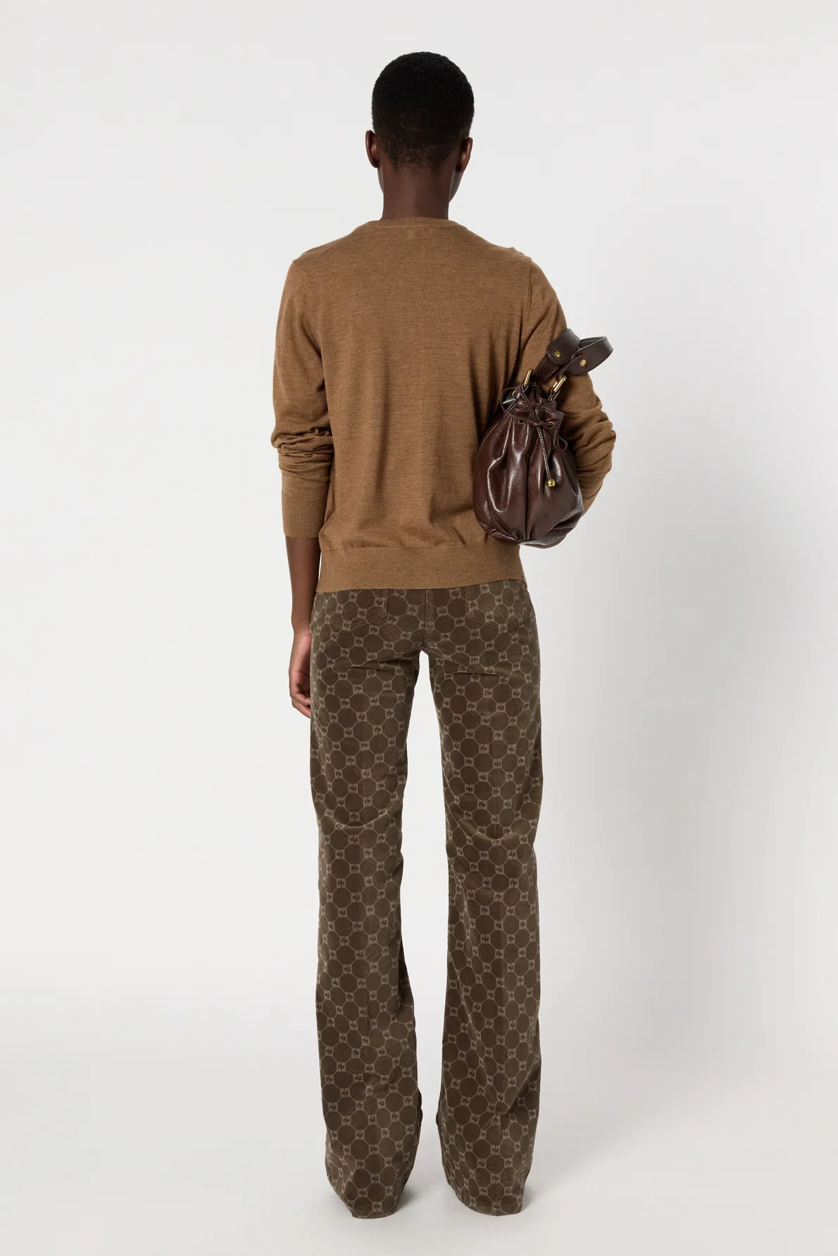 Gérard Darel | Estelle Merino Wool Pullover - Camel - Image 4