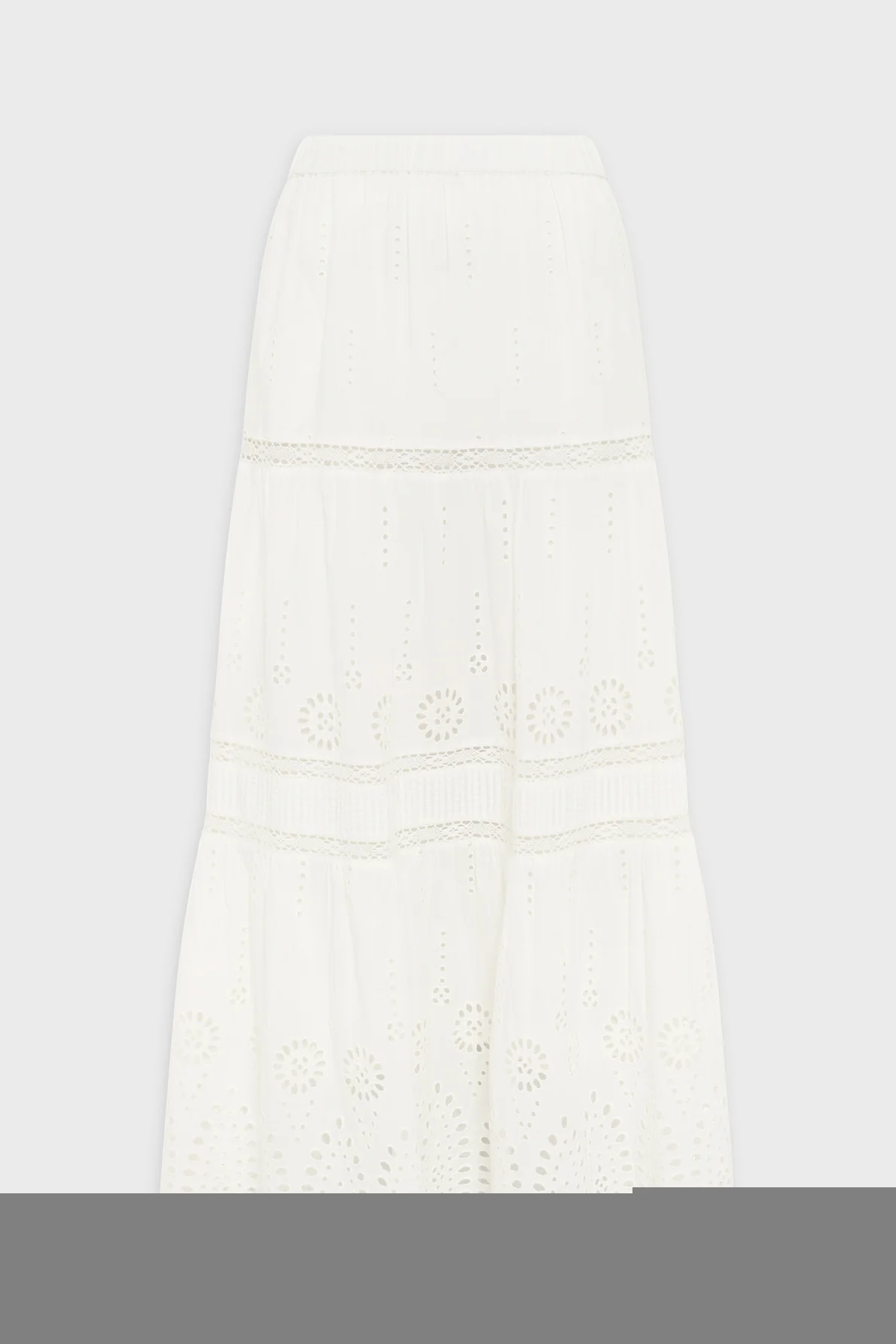 Gérard Darel | Jaly Women's Skirt - Cotton Poplin Breathable Lightweight - Ecru