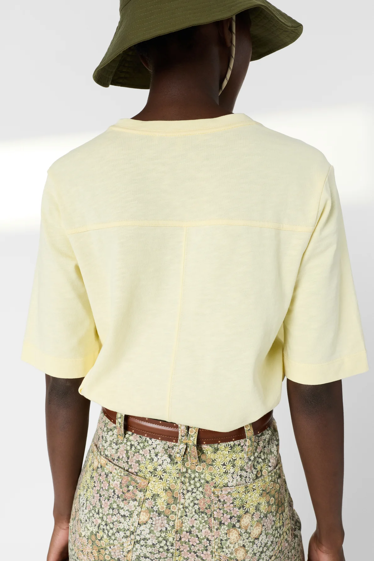 Gérard Darel | Marisa T-shirt - Pale Water Green Yellow - Image 6