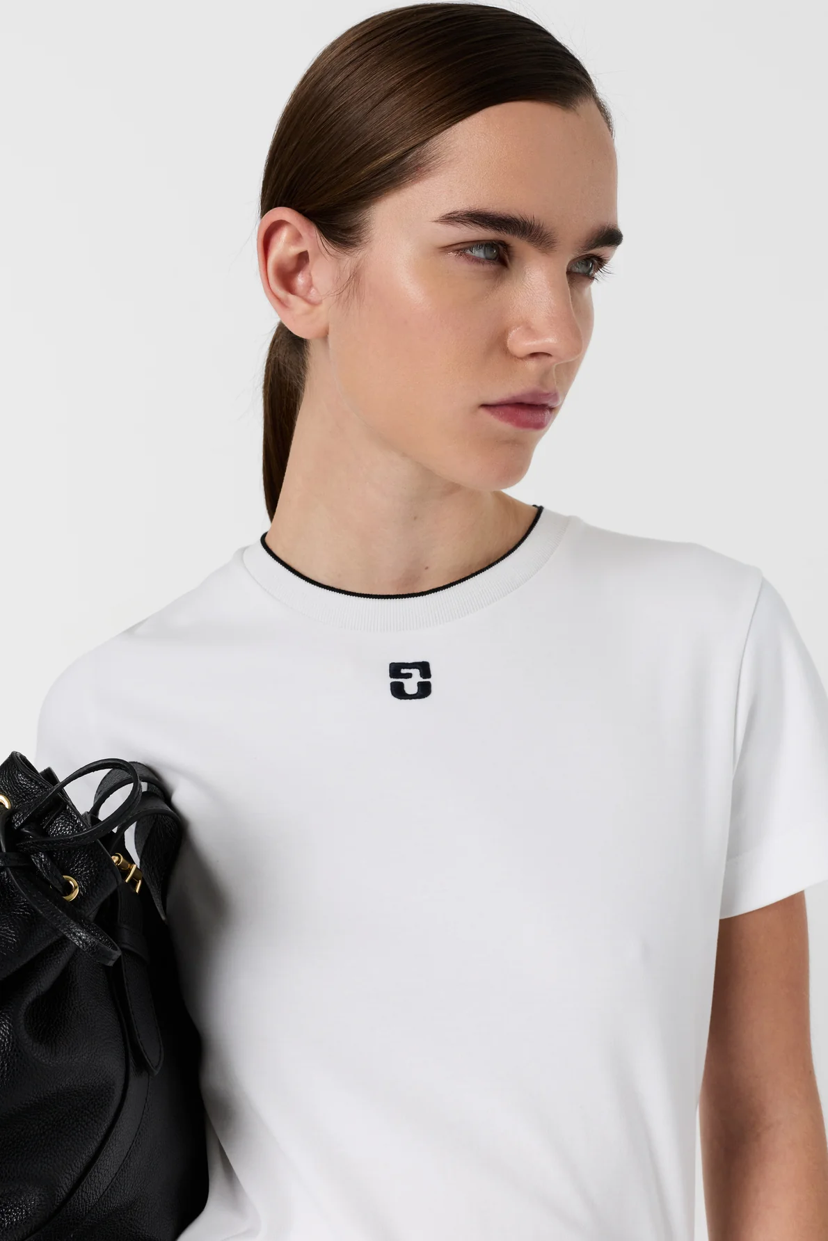 Gérard Darel | Maiane Monogram T-shirt - White - Image 6