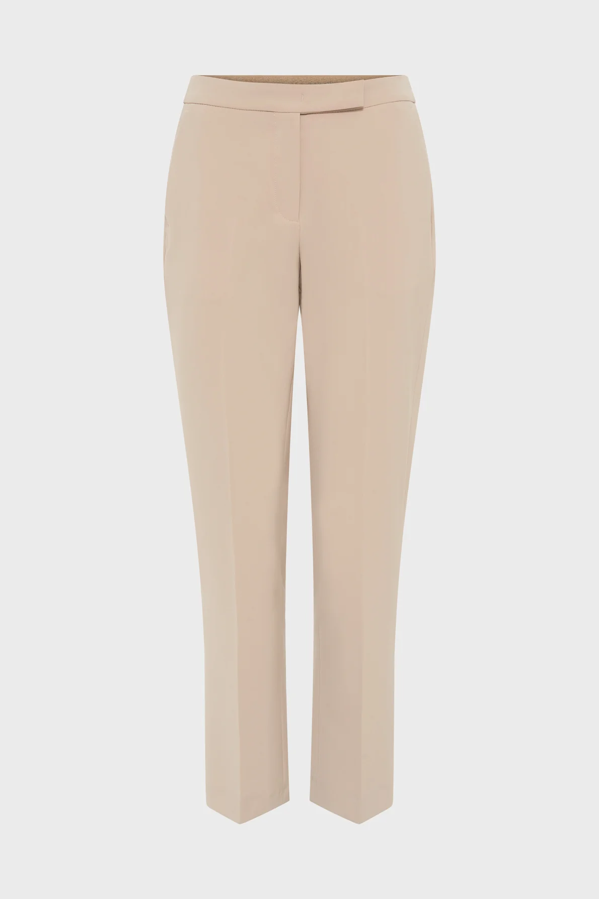 Gérard Darel | Alya Straight Trouser in - 7/8 Length Beige
