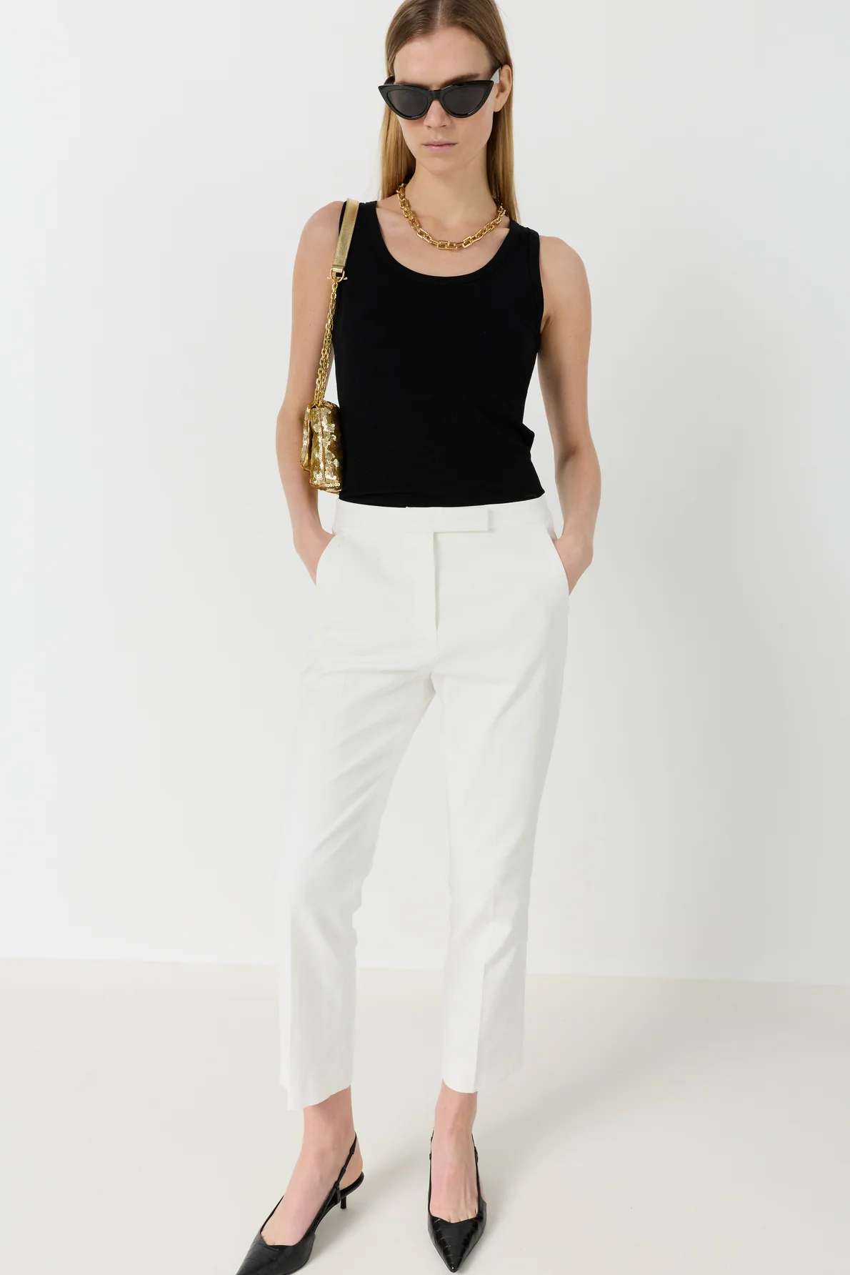 Gérard Darel | Auria Straight Trouser - Ecru - Image 2