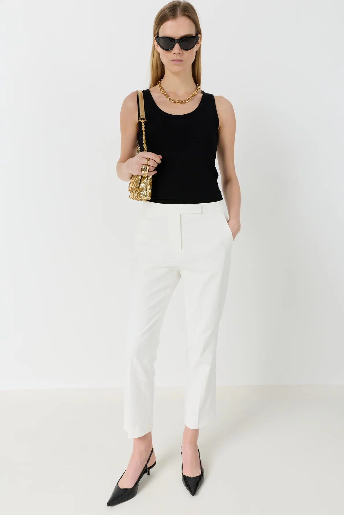 Gérard Darel | Auria Straight Trouser - Ecru - Image 3