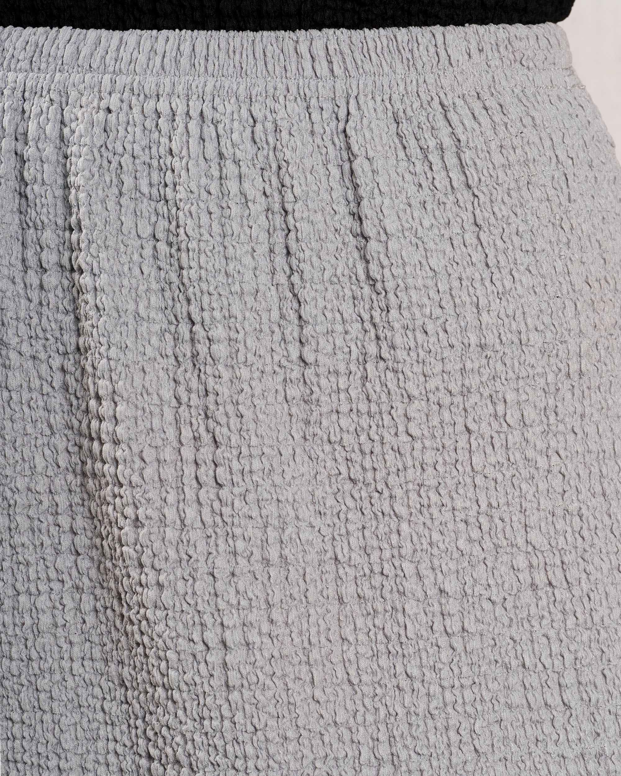 Gongdid | Hand-Pleated Midi Skirt - Architectural Grey - Image 4