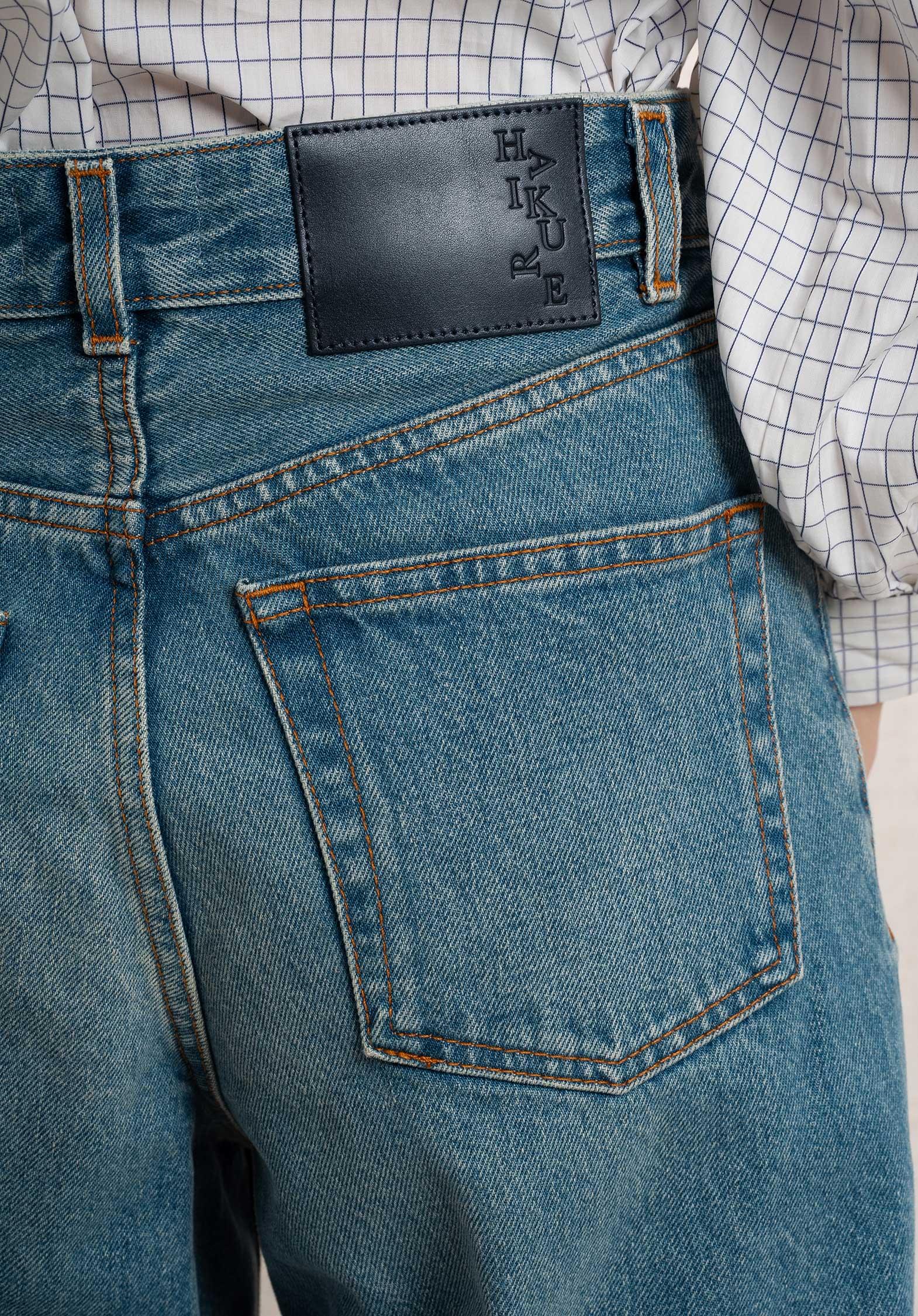 Haikure | Betty Straight-Leg Jeans - Lagoon-Wash - Image 3