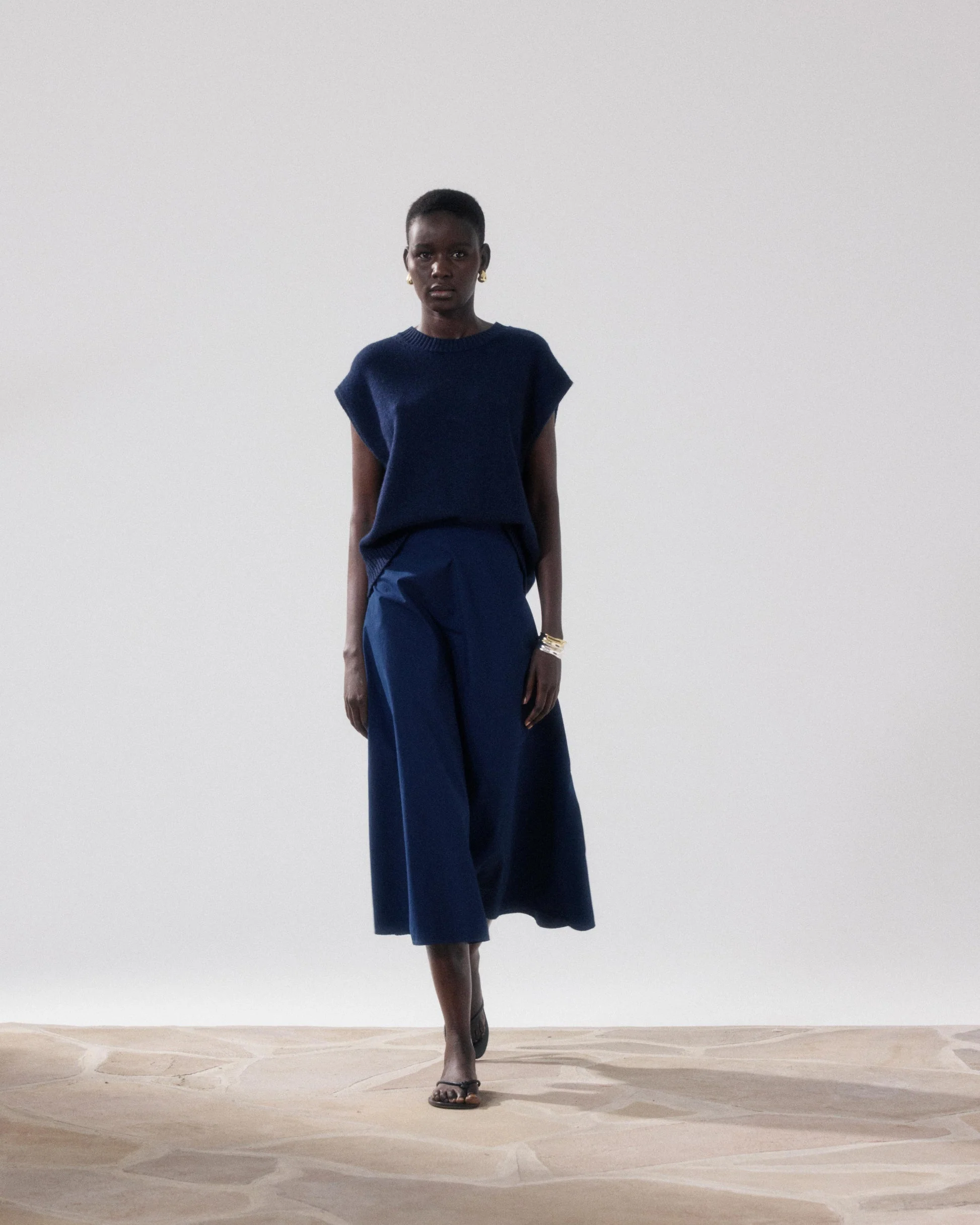 Hartford | Joyce Midi Skirt - Cotton Flare - Image 2