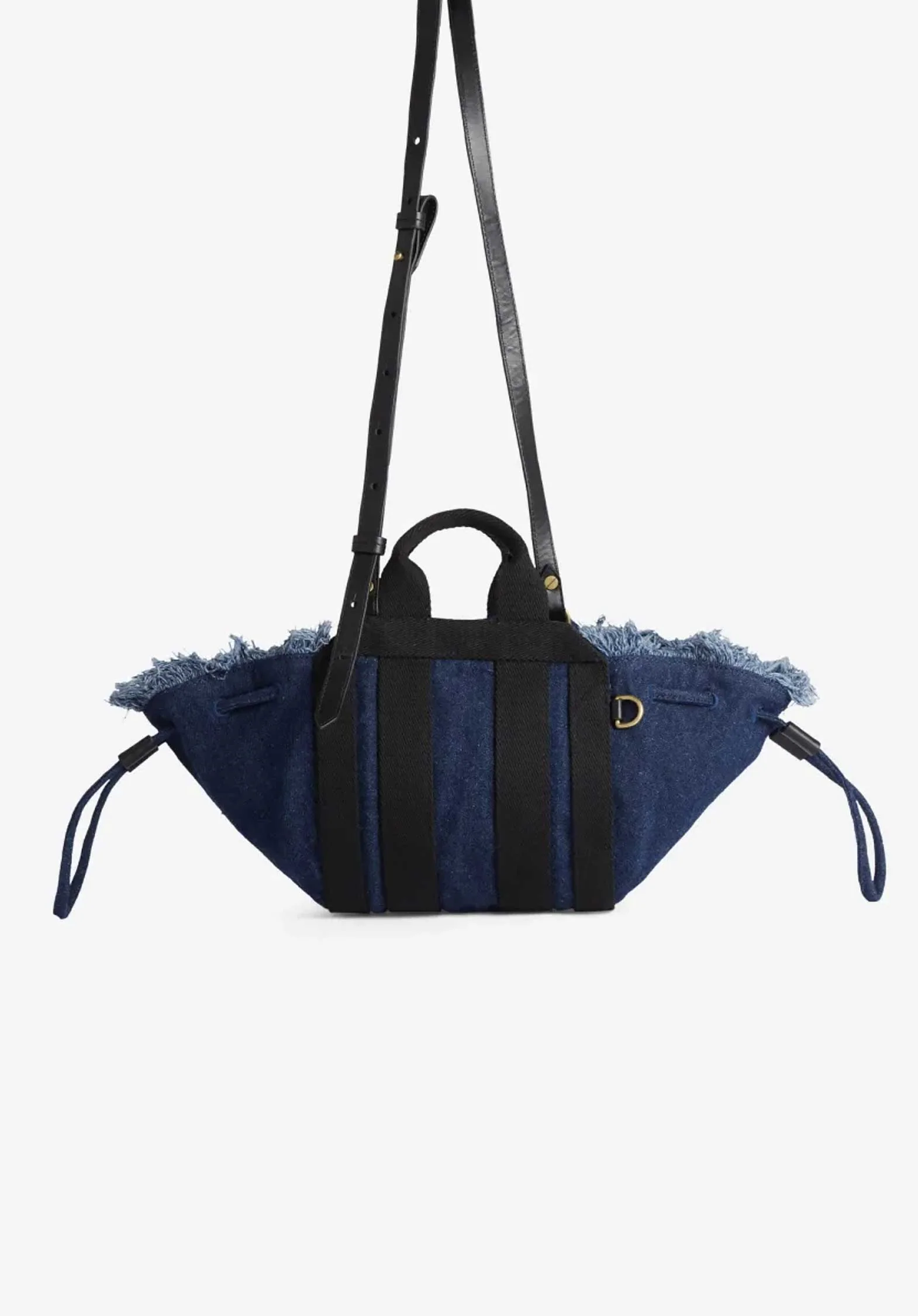 Inoui | Architectural Cotton Crossbody Bag - Blue - Image 2