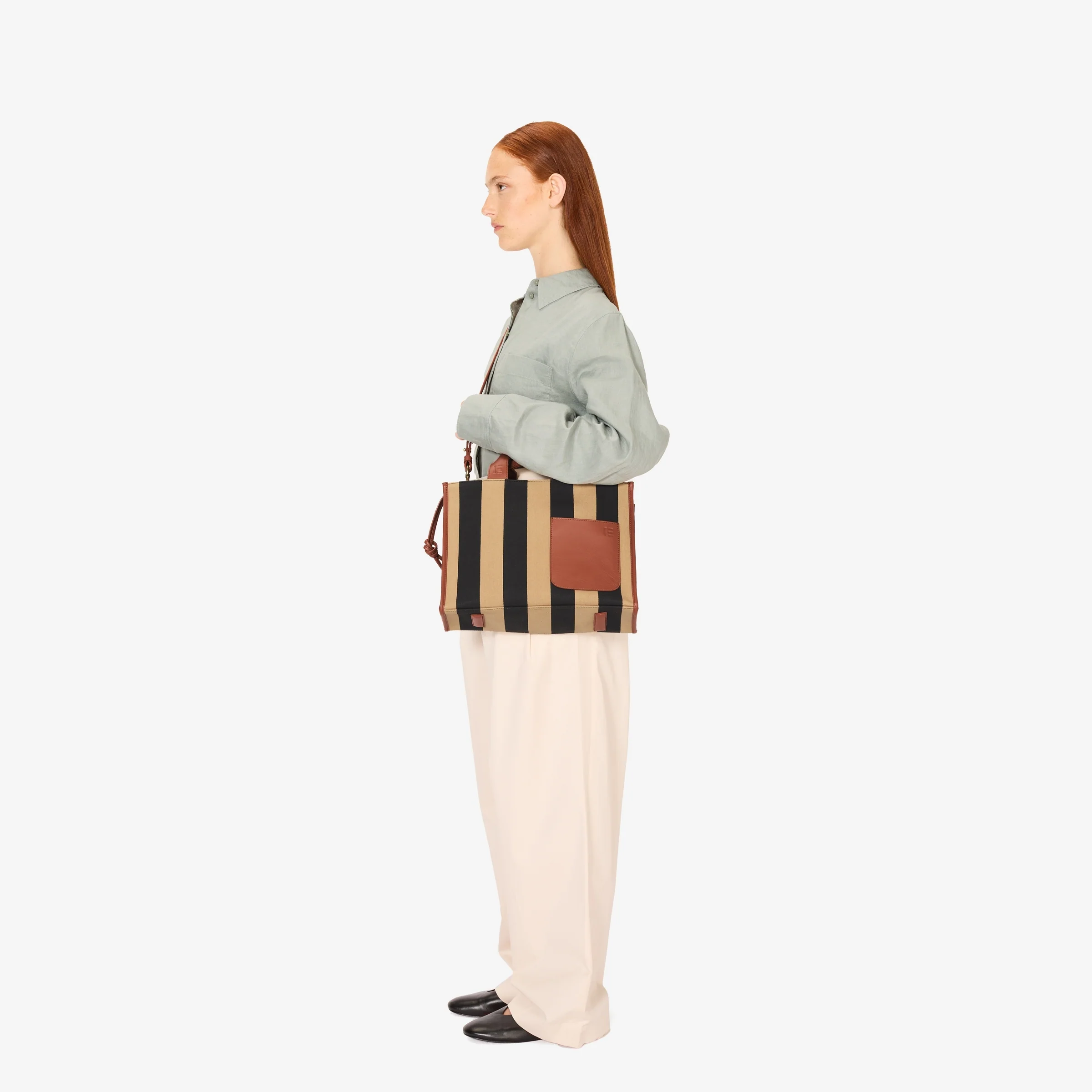 Inoui | Mini Bag - Cotton & Leather Sand - Image 2