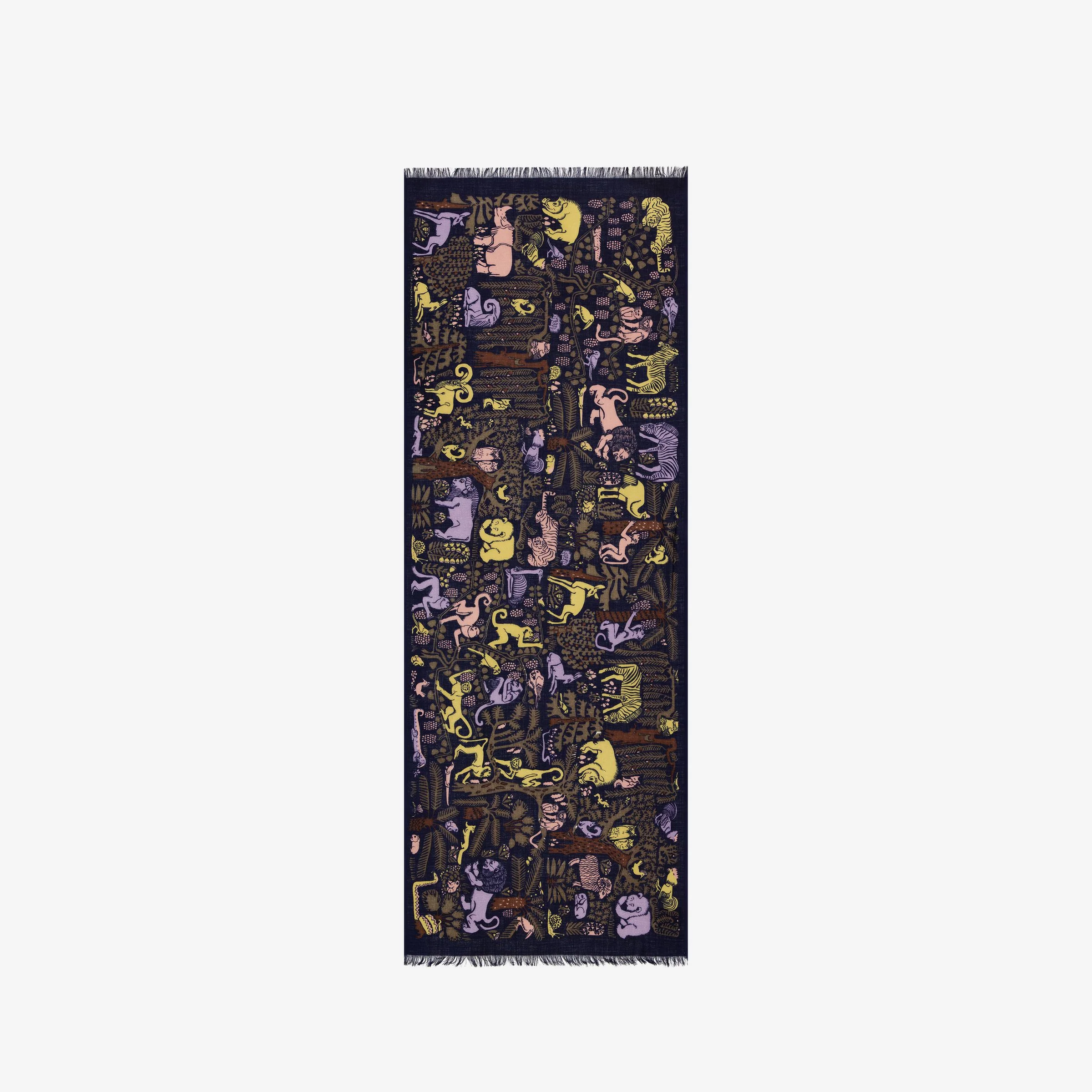 Inoui | Wool Scarf - Artisanal Color Block Multico
