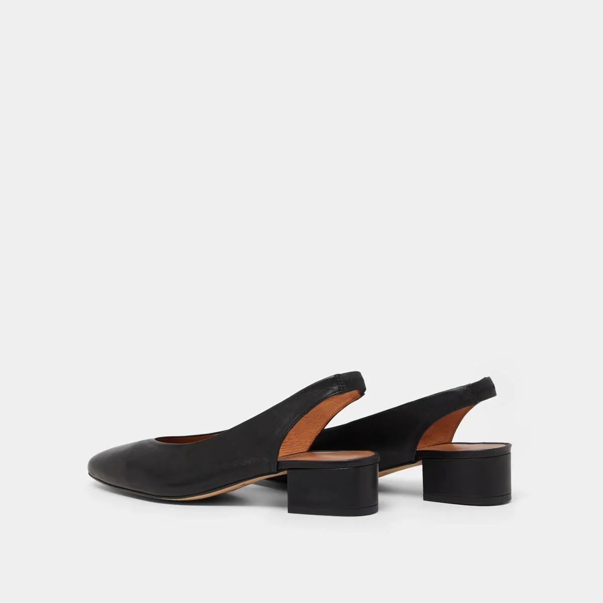 Jonak | Vince Pointed-Toe Ballerina in Black Calf Leather - Image 6