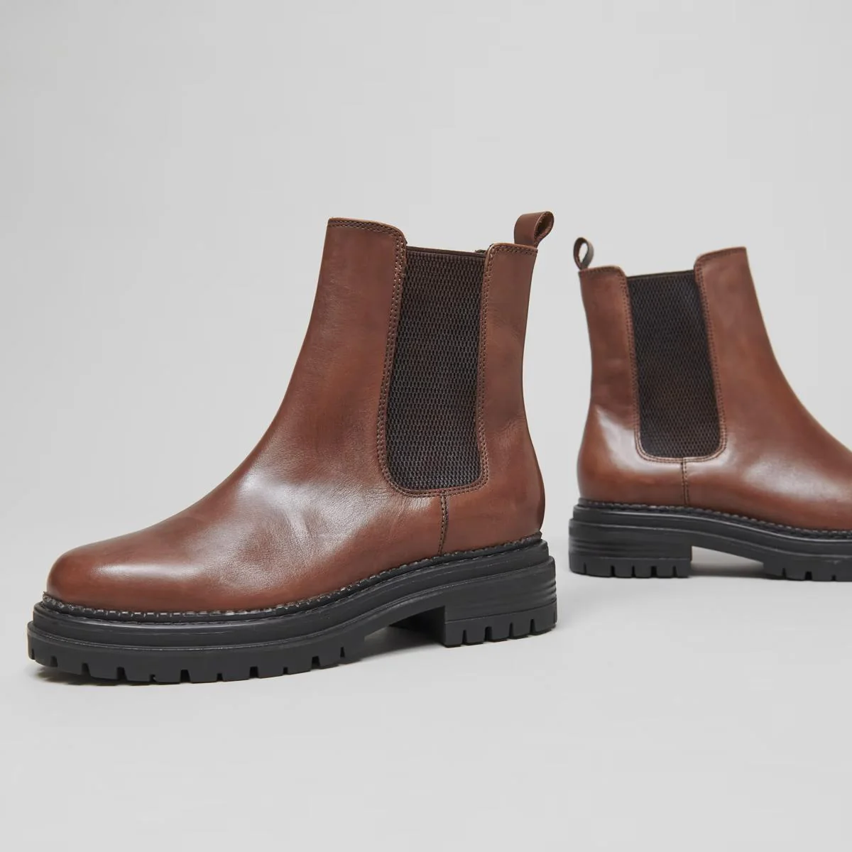 Jonak | Adalard Ankle Boot - Notched Sole Cognac - Image 5