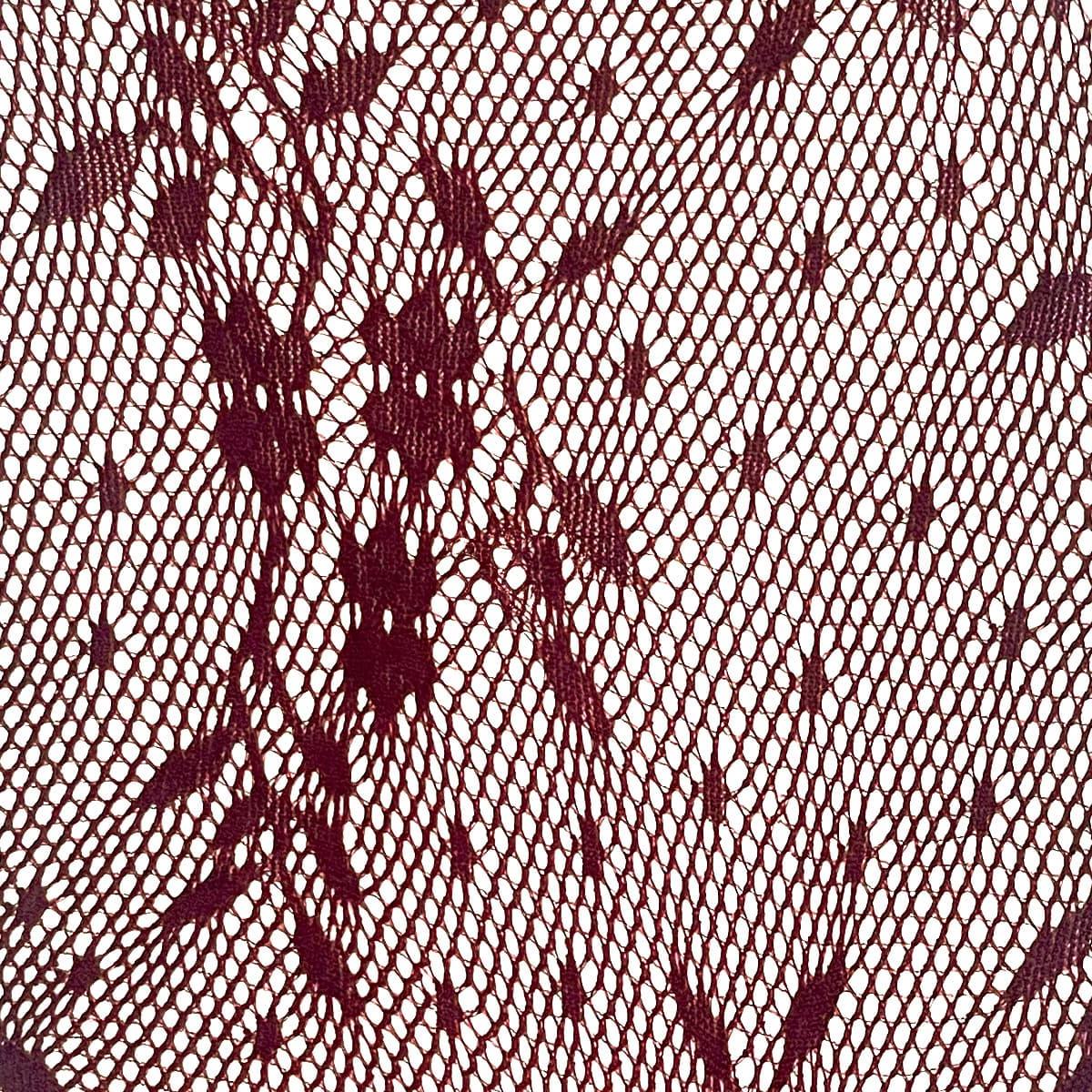 Jonak | Opera Lace Tights in - Swedish Stockings Bordeaux - Image 4