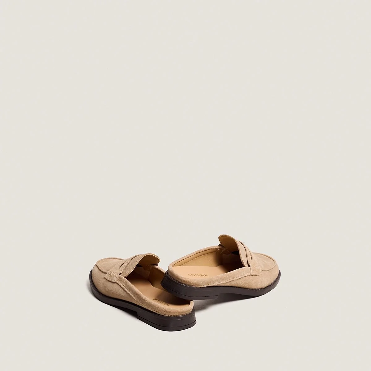Women Moccasins Premium Full-Grain Italian Leather - Ivory - Image 4