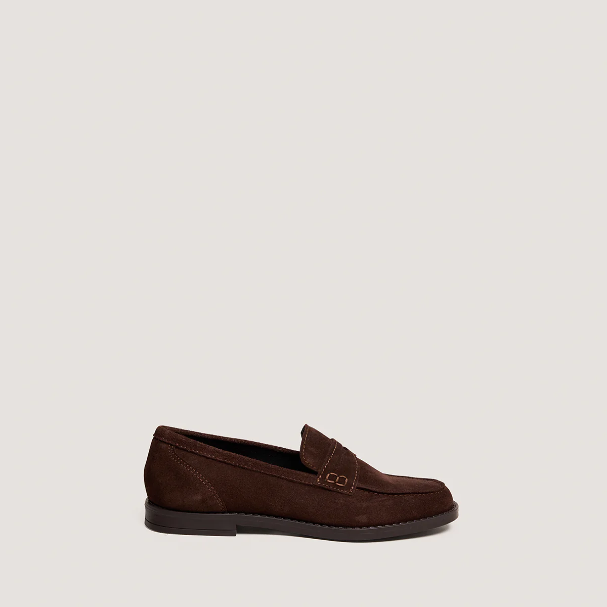 Jonak | Naomie Crust Leather Moccasin - Dark Brown Marron-Fonce - Image 2