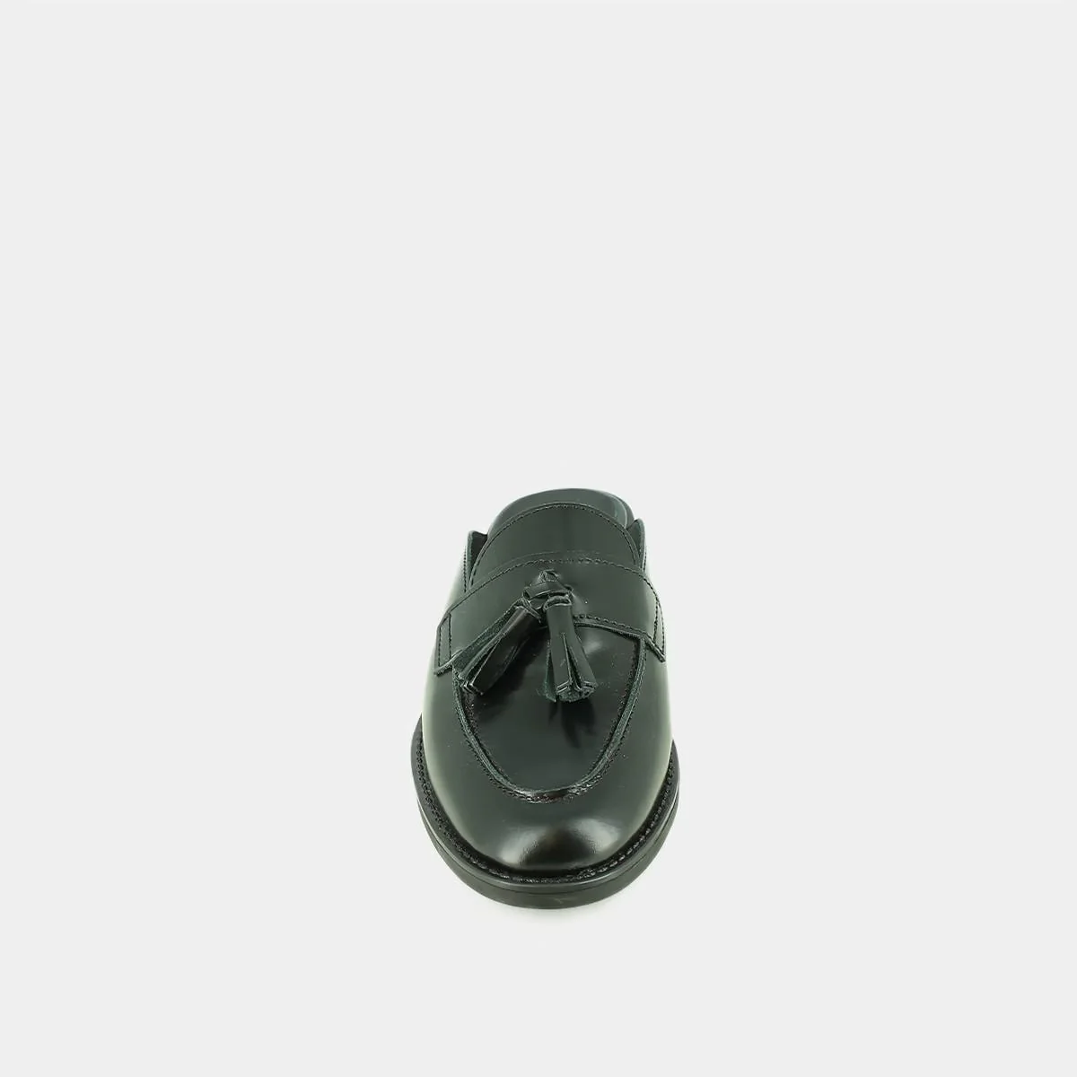 Jonak | Nataly Glacé Leather Moccasin - Rear Opening Noir - Image 3