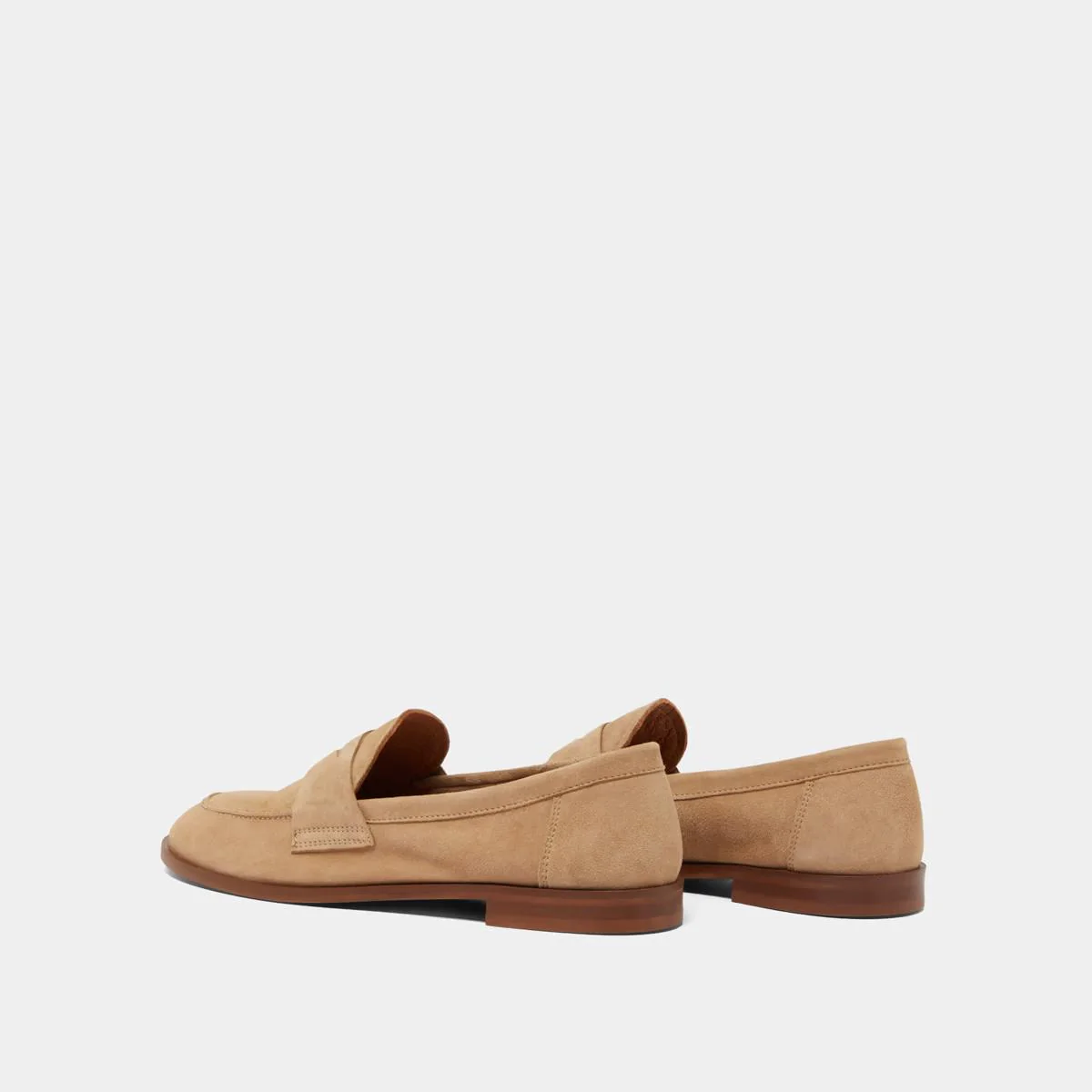 Jonak | Thelma Velours Moccasins - Goat Leather Camel - Image 6