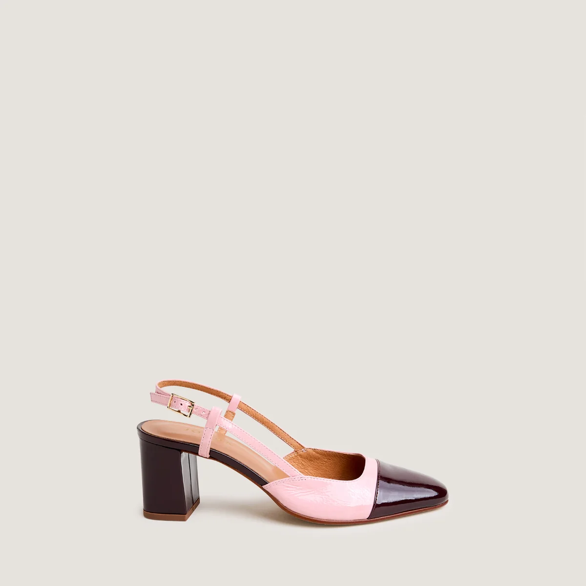 Jonak | Salomes/Babies Dhapop Vernis - Bordeaux Rose Patent Bordeaux-Rose-Petale - Image 2