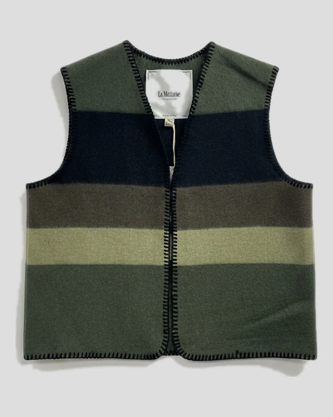 LA Mericaine | Sculptural Sleeveless Vest Navajo