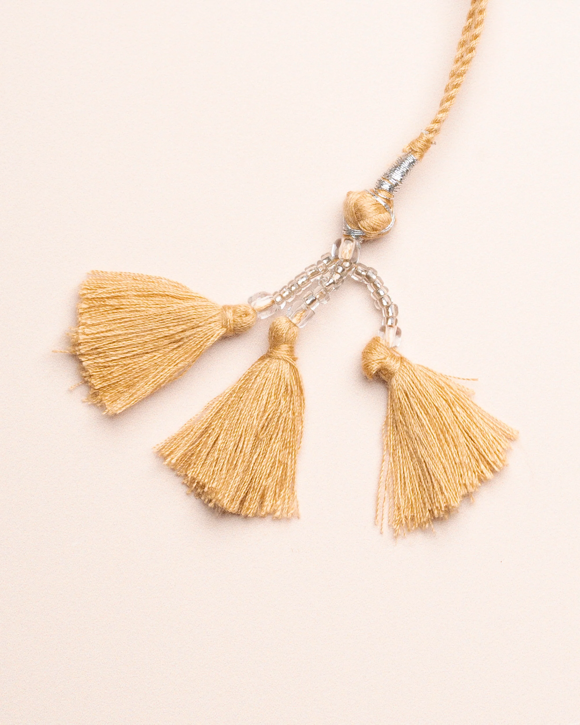 La Ptite Cachottiere | Crescent Pouch in Leather Ginger - Image 3