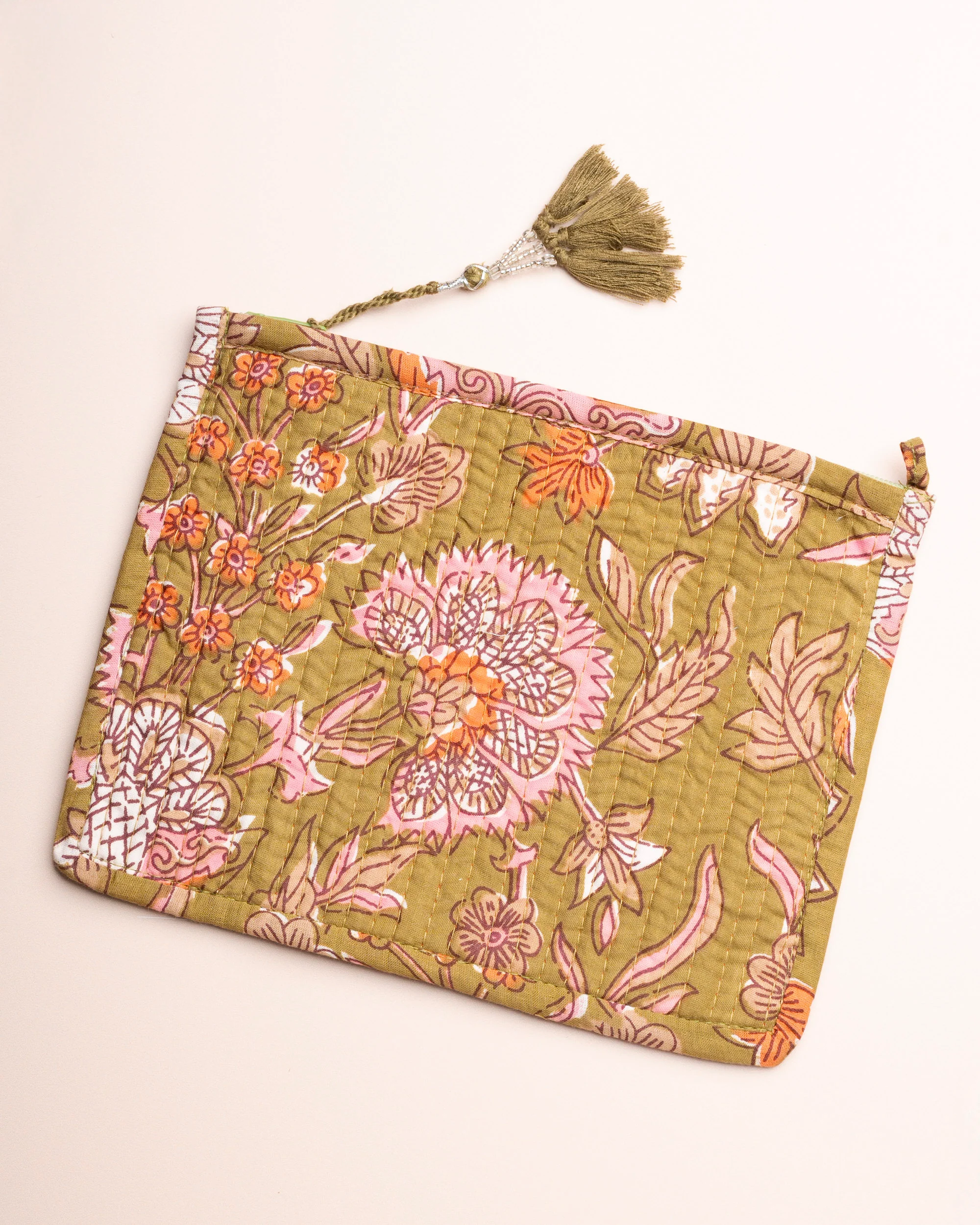 LA Ptite Cachottiere | Leather Pouch in Brown - Image 4