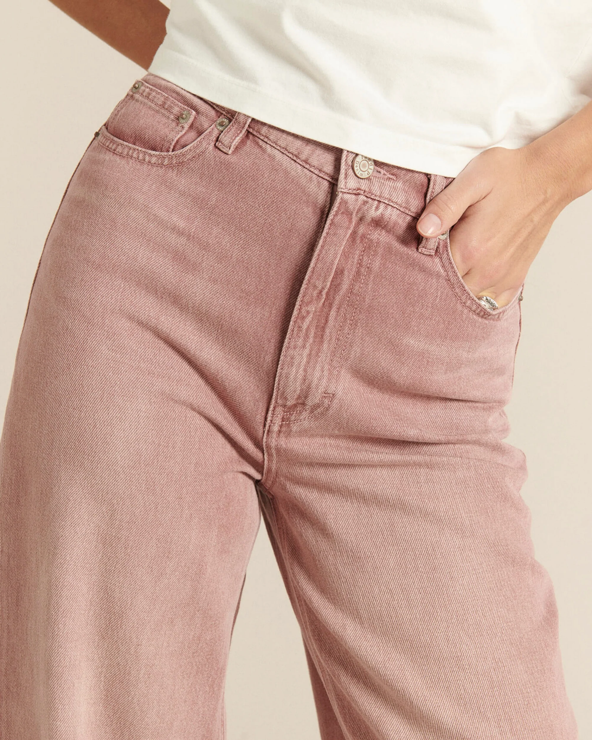 Lab Dip | Jemma High-Waist Balloon Jeans - Hand-Dyed Black Quartz - Image 5