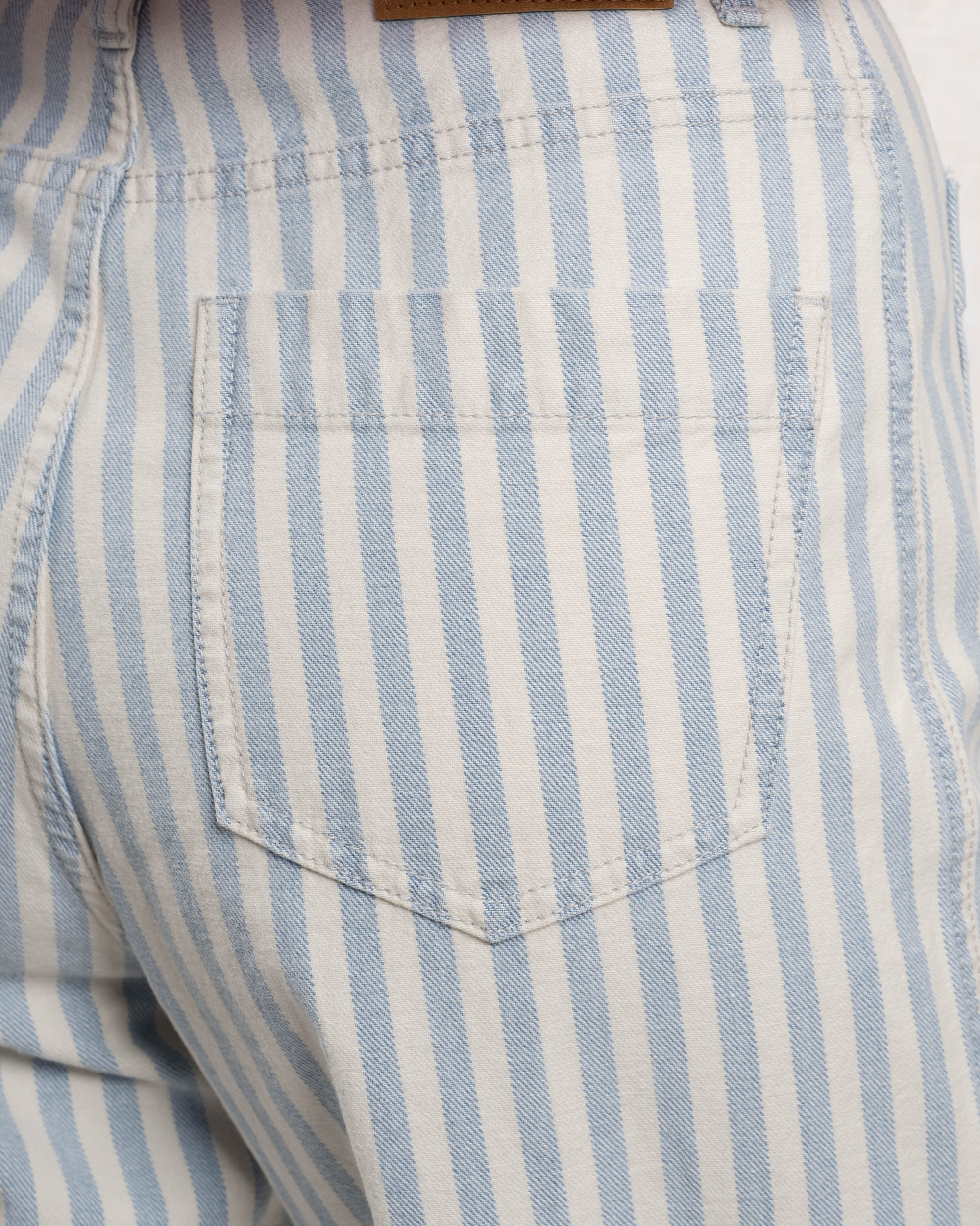 Lab Dip | Samuel High-Waist Wide-Leg Jeans - Hand-Washed Indigo - Image 4