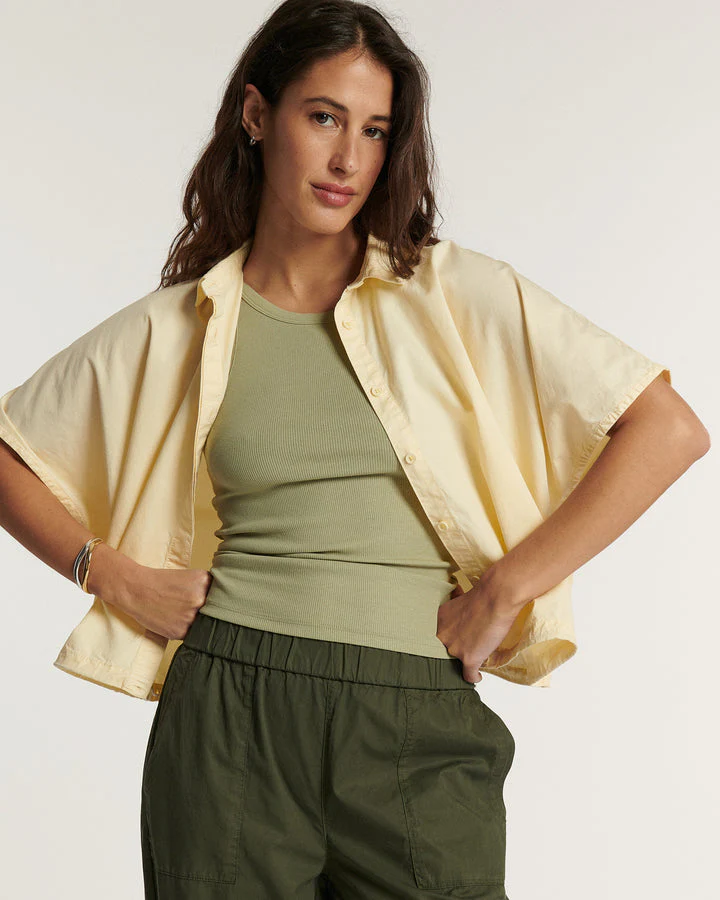 Lab Dip | Milpa Popeline Carrot Pants - Khaki - Image 4