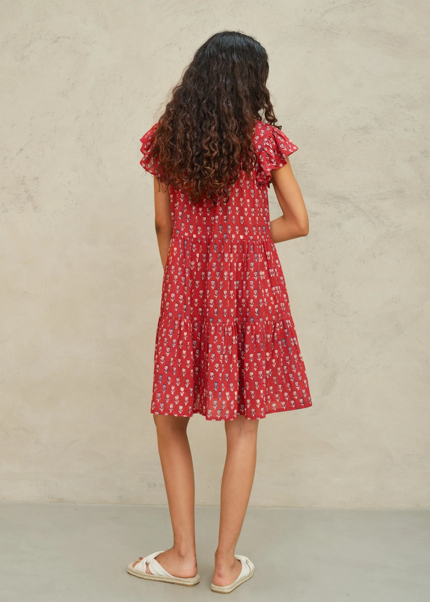 Dress Ari Frill S Dre Red - Image 2