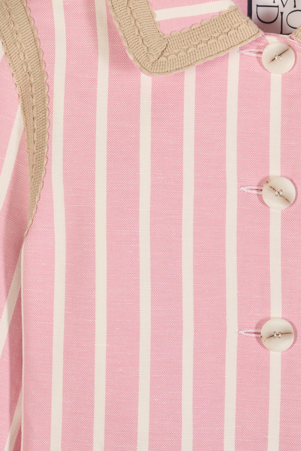 Maria de la Orden | Clover Jacket in Pink-Stripes - Image 6