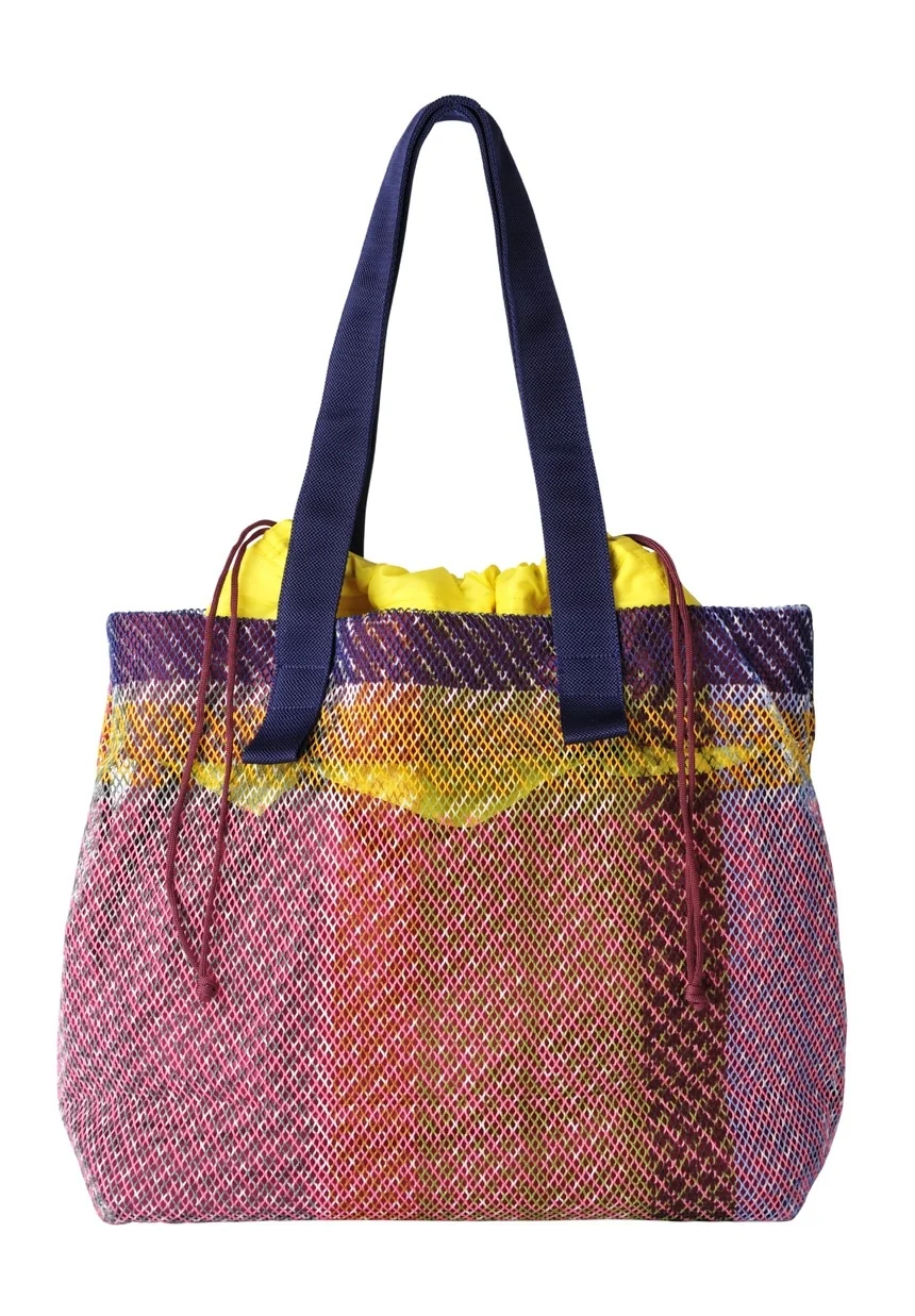 Epice | Mesh Tote Bag With Drawstring - Oversized Shopper