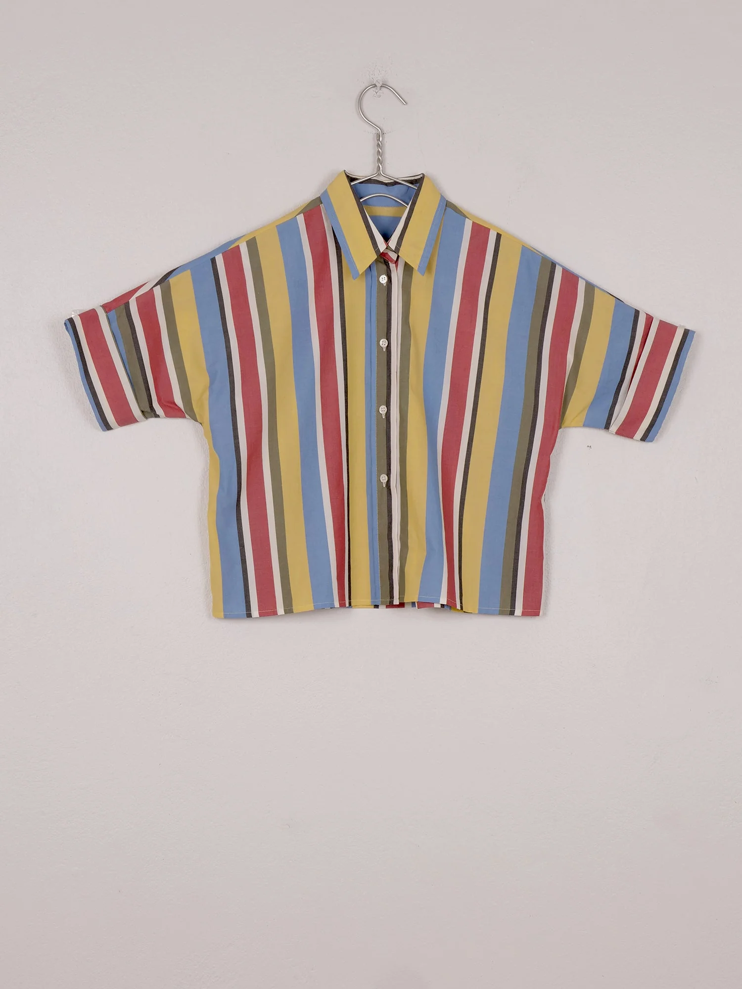 Mii | Alba Stripe Cotton Poplin Shirt Multi - Image 4