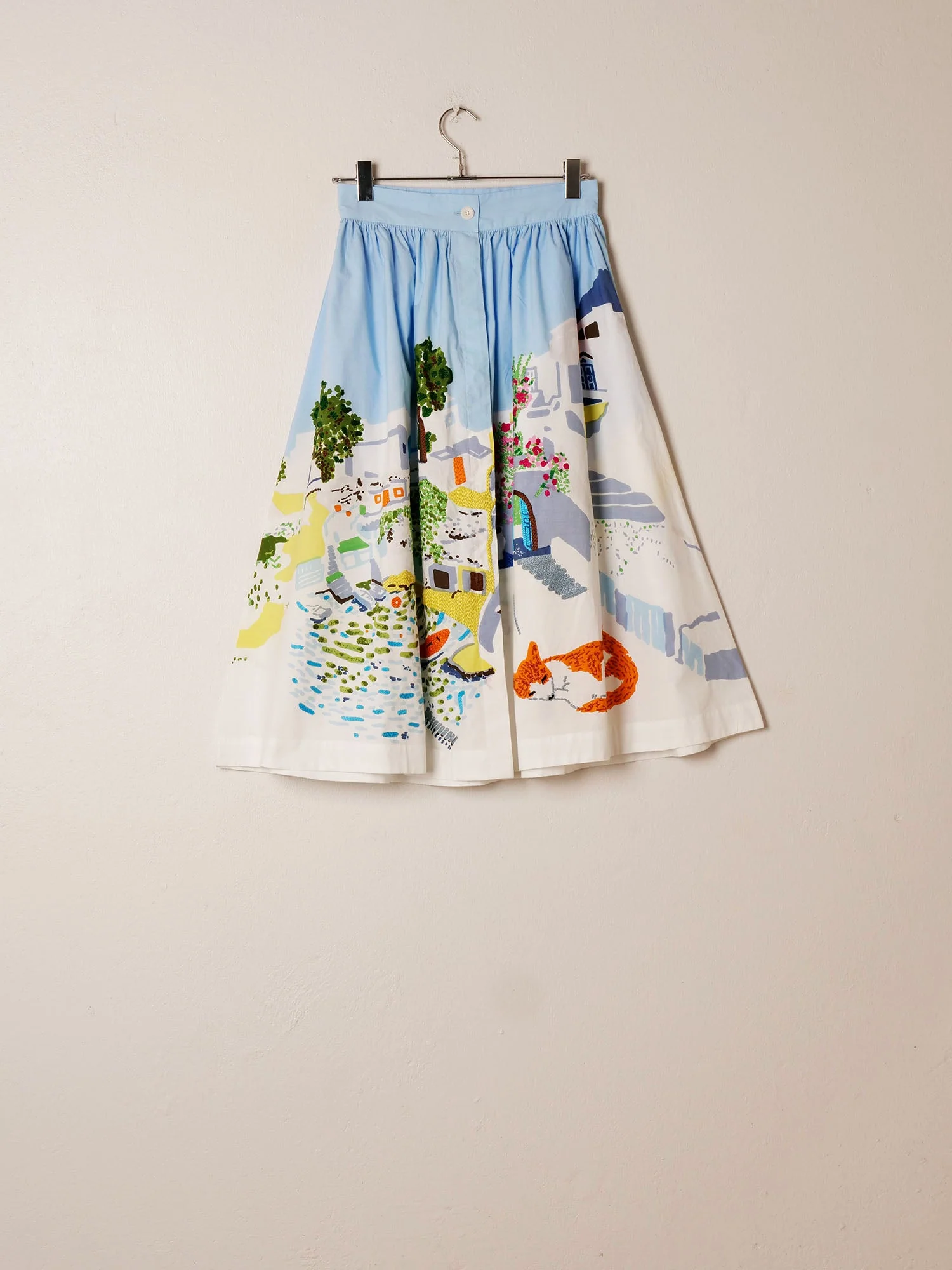 Mii | Mona Embroidered Floral Skirt - Multi - Image 4