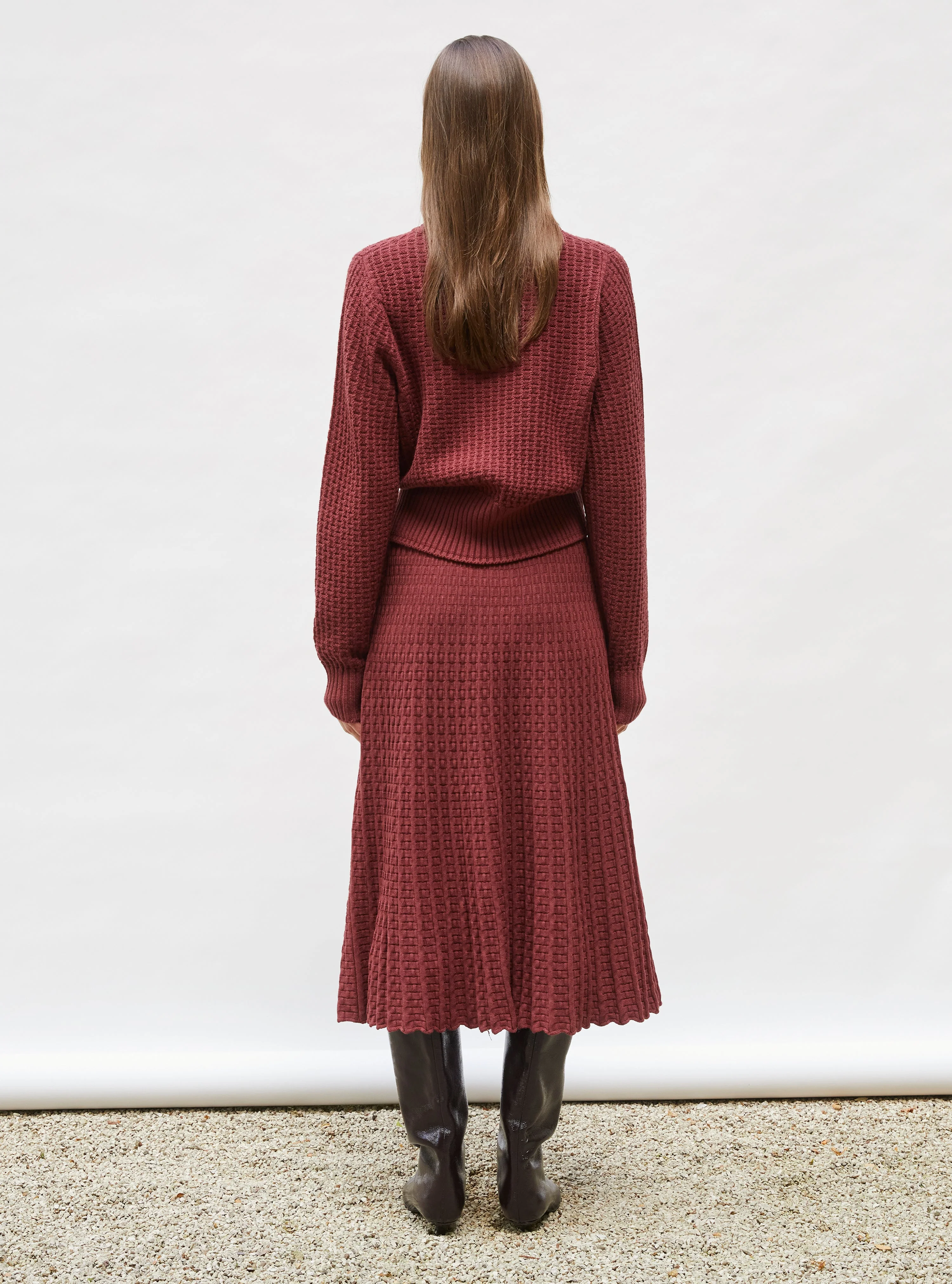 Molli | Pullover Baguette - Seamless Stretch Wool Angelina - Image 5