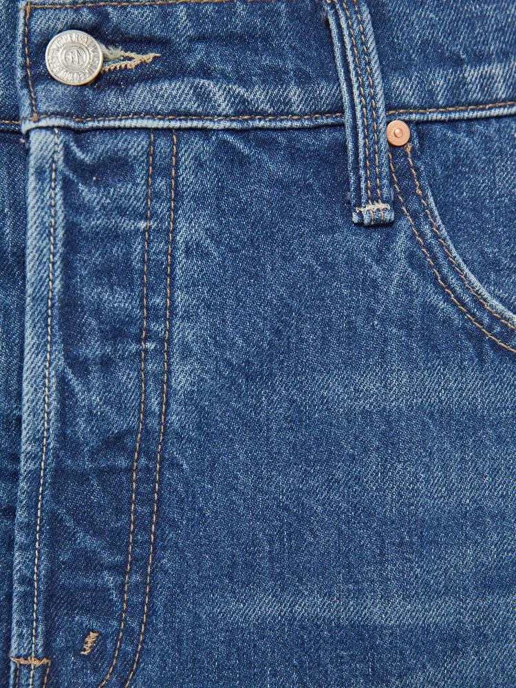 Mother | Slouchy Ankle Jeans - Mid-Blue Run-With-It - Image 5