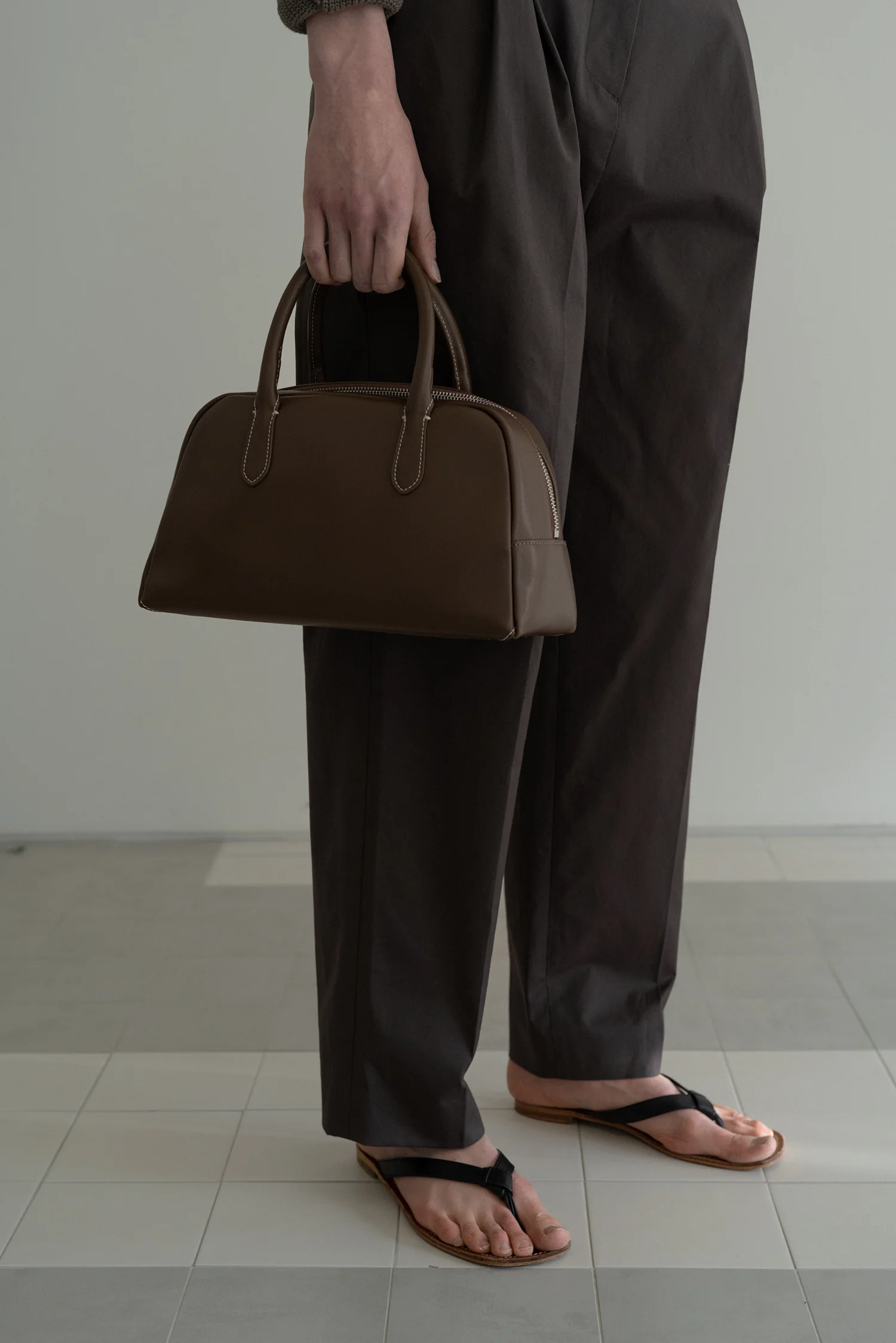 Nothing Written | Mini Golf Leather Tote Mahogany - Image 6
