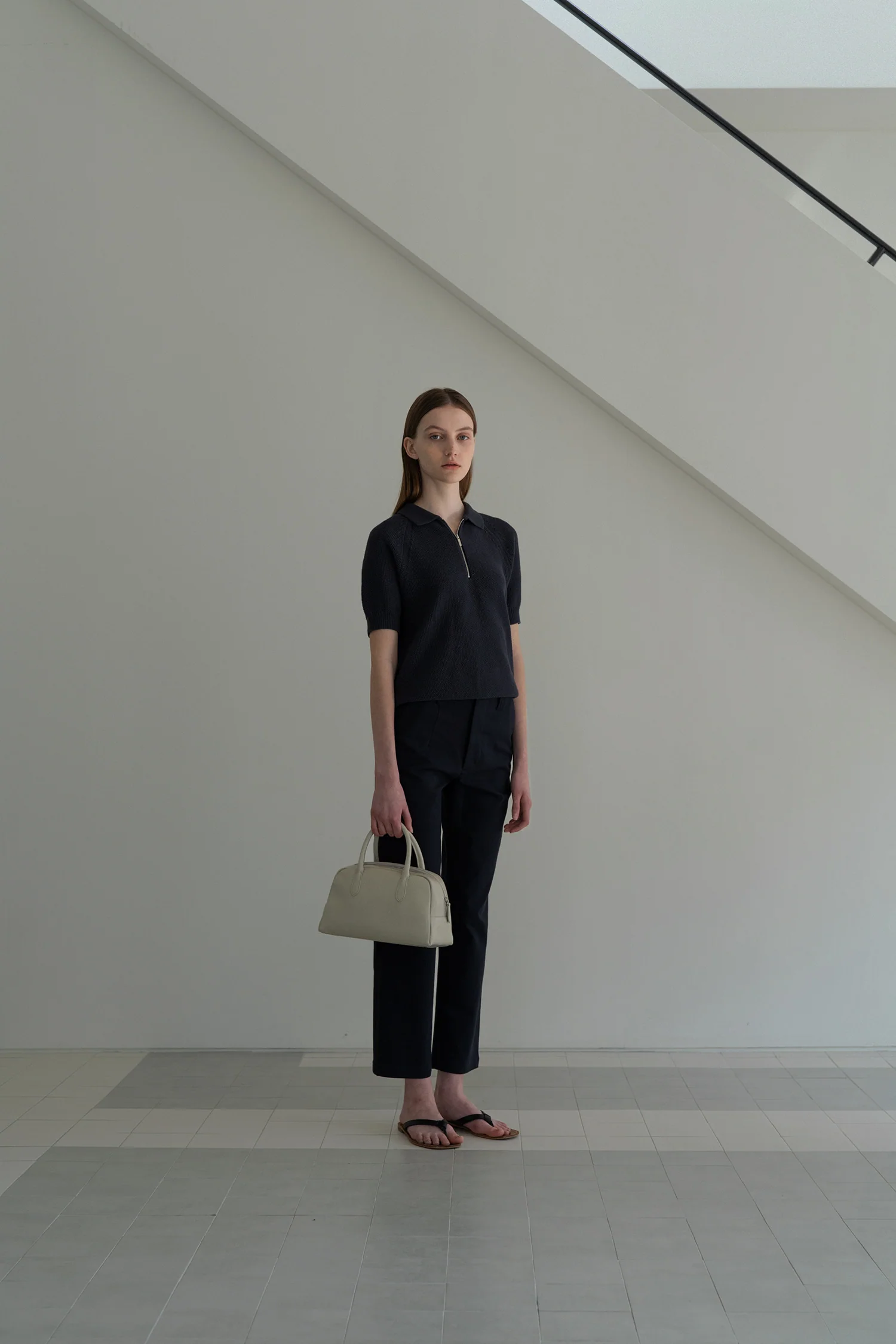 Nothing Written | Mini Bag Class Mini Golf in Leather Oyster-White - Image 3