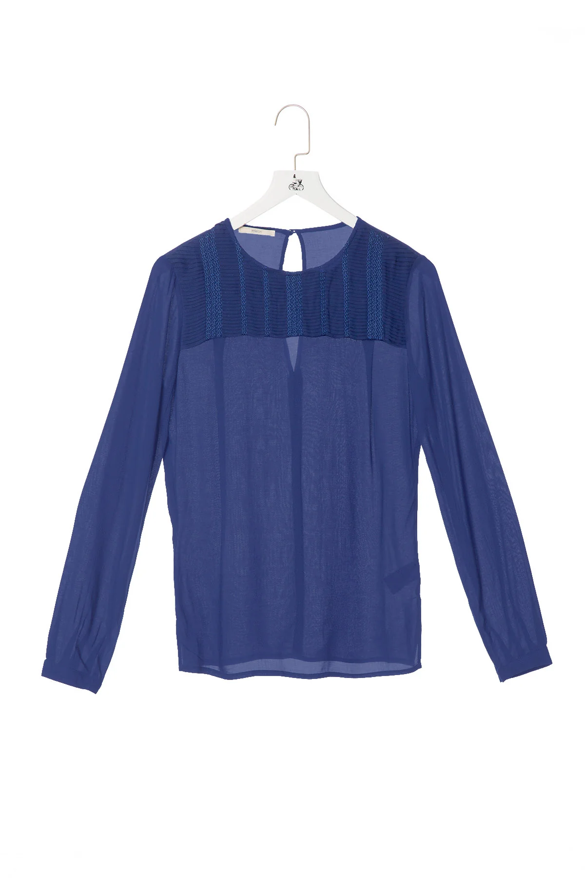 Sessun | Pleated Panel Blouse - Architectural Soft Top - Image 5