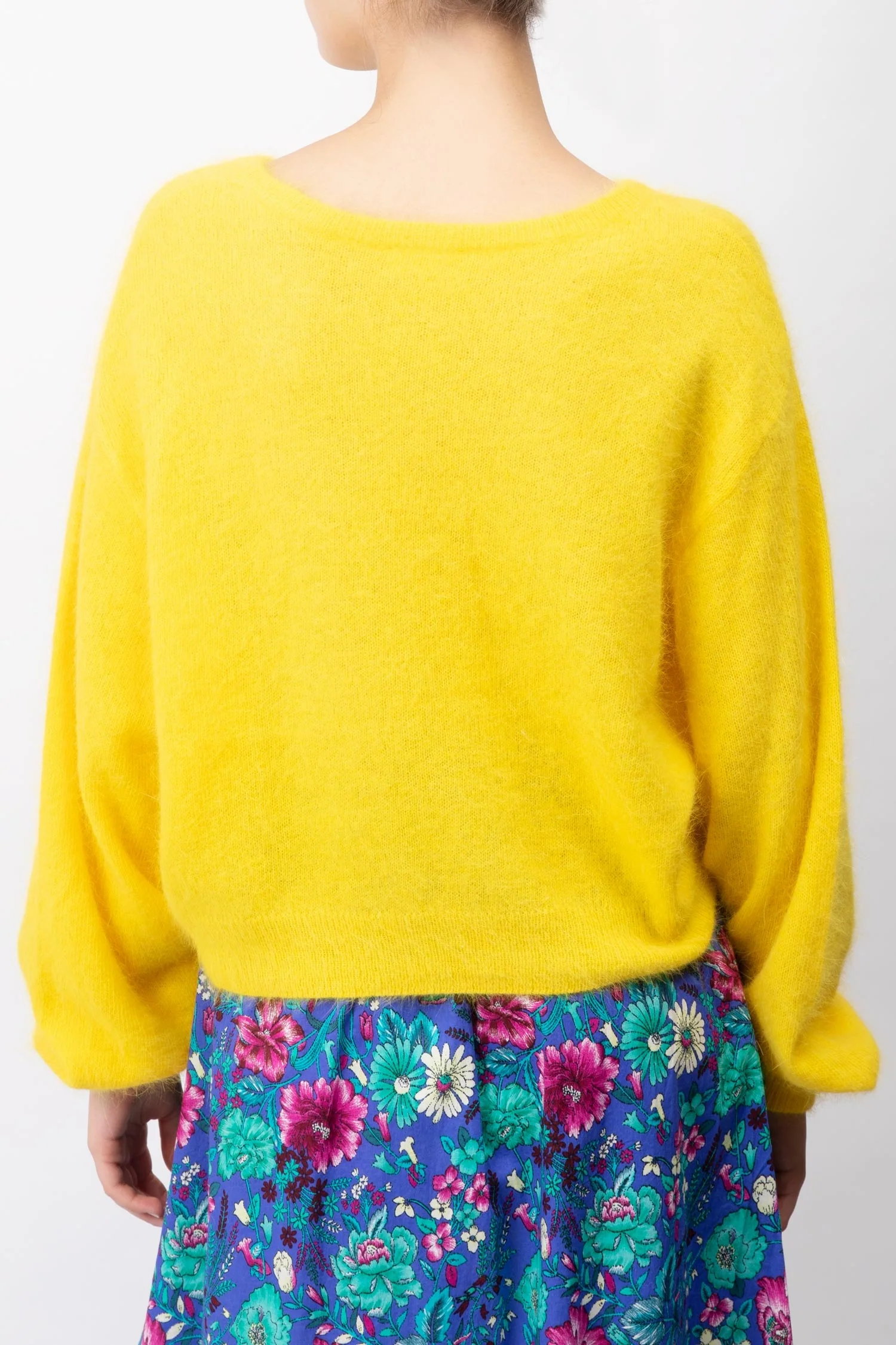 American Vintage | Puff Sleeved Sweater - Relaxed Knit - Image 3
