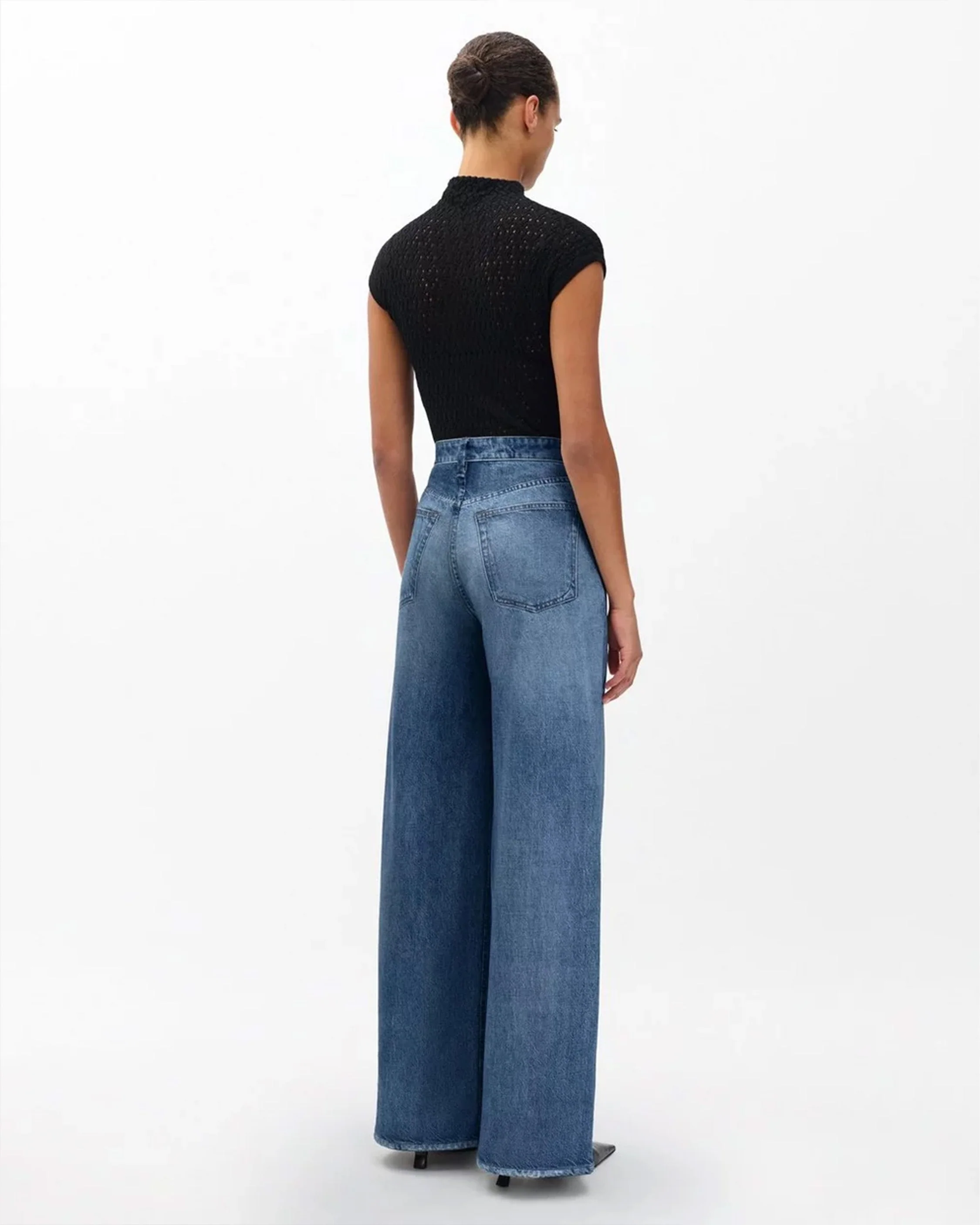 Rag & Bone | Miramar Sofie Ankle Straight Jeans - High Rise Crop Venic - Image 6