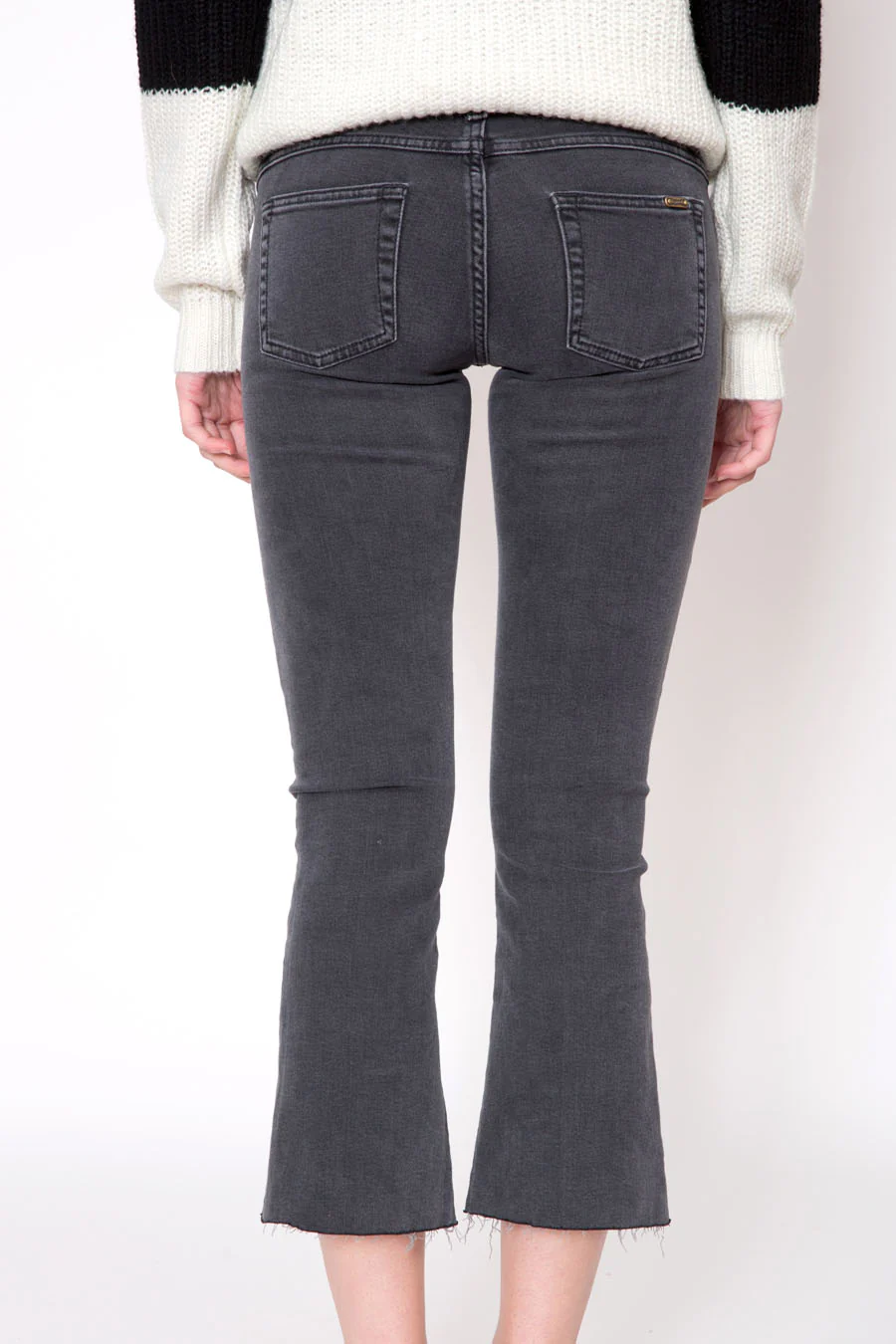 Acquaverde | Relaxed Boot Cut Jeans - Sienna Brown - Image 4