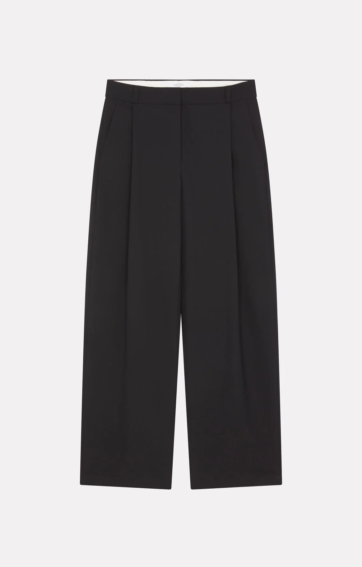 Roseanna | Oscar Marcello Tailored Pleated Trousers - Charcoal - Image 4