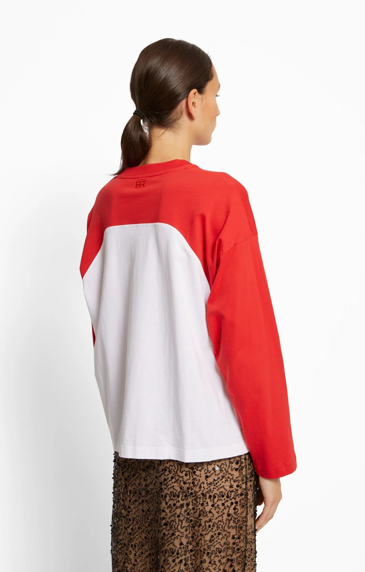Roseanna Women's Sweatshirt Jump Jersey 100% Organic Cotton - Red - Image 4