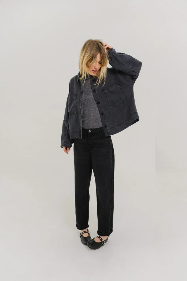 Shirt Juliet Grey Noir-Denim - Image 3