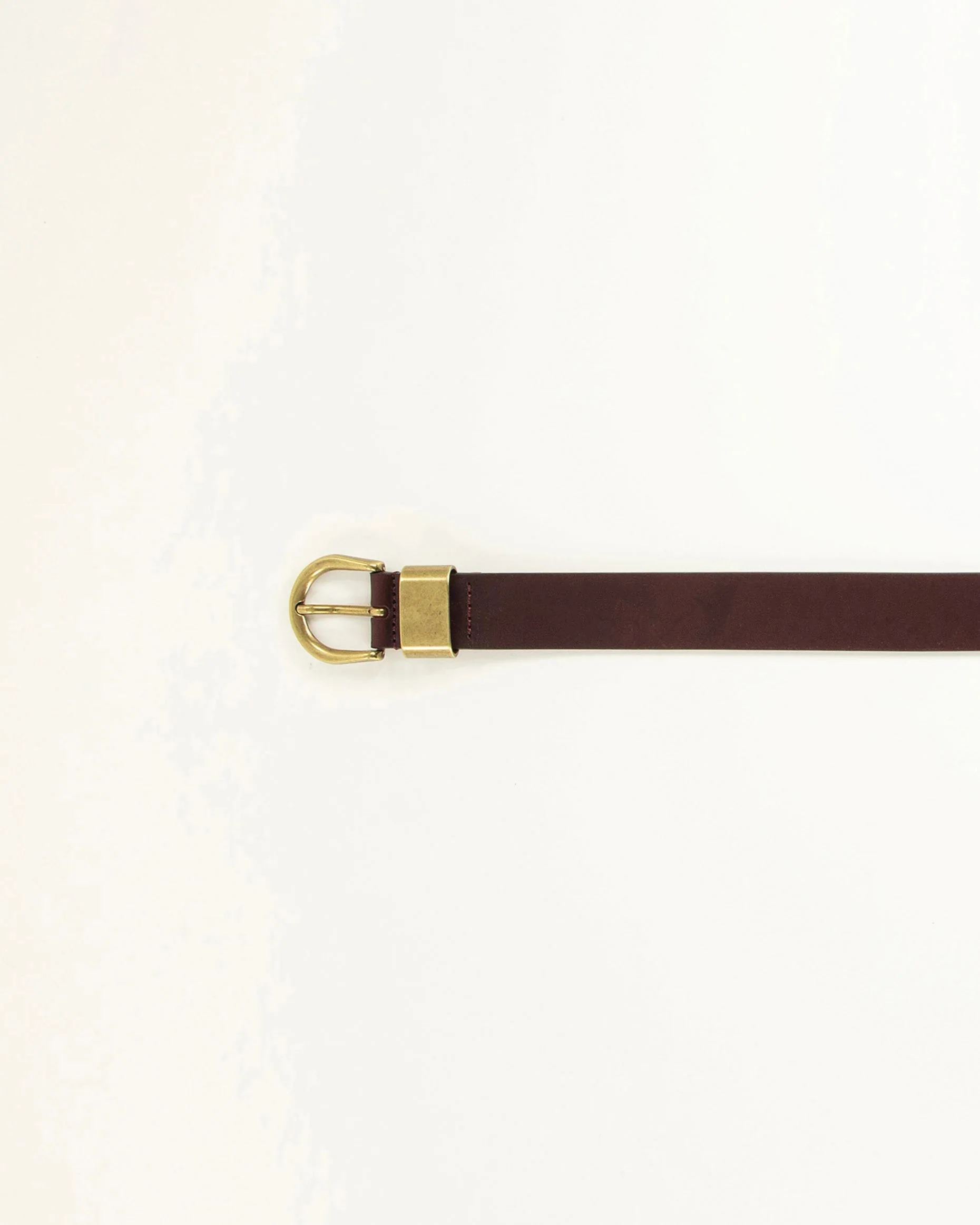 Sessun | Miloa Belt in - Vegetable Tanned Leather Burgundy - Image 2