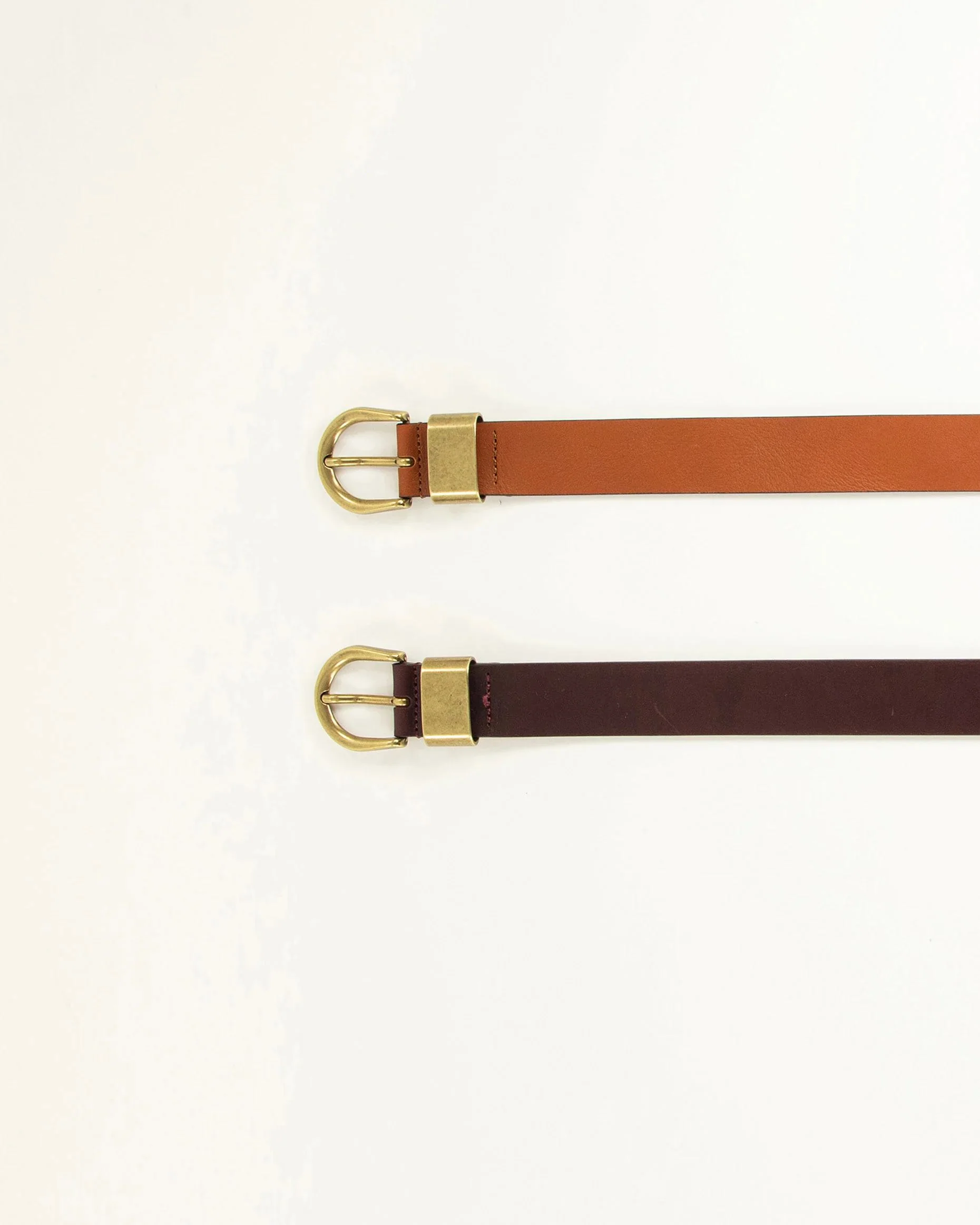 Sessun | Miloa Belt in - Vegetable Tanned Leather Burgundy - Image 3