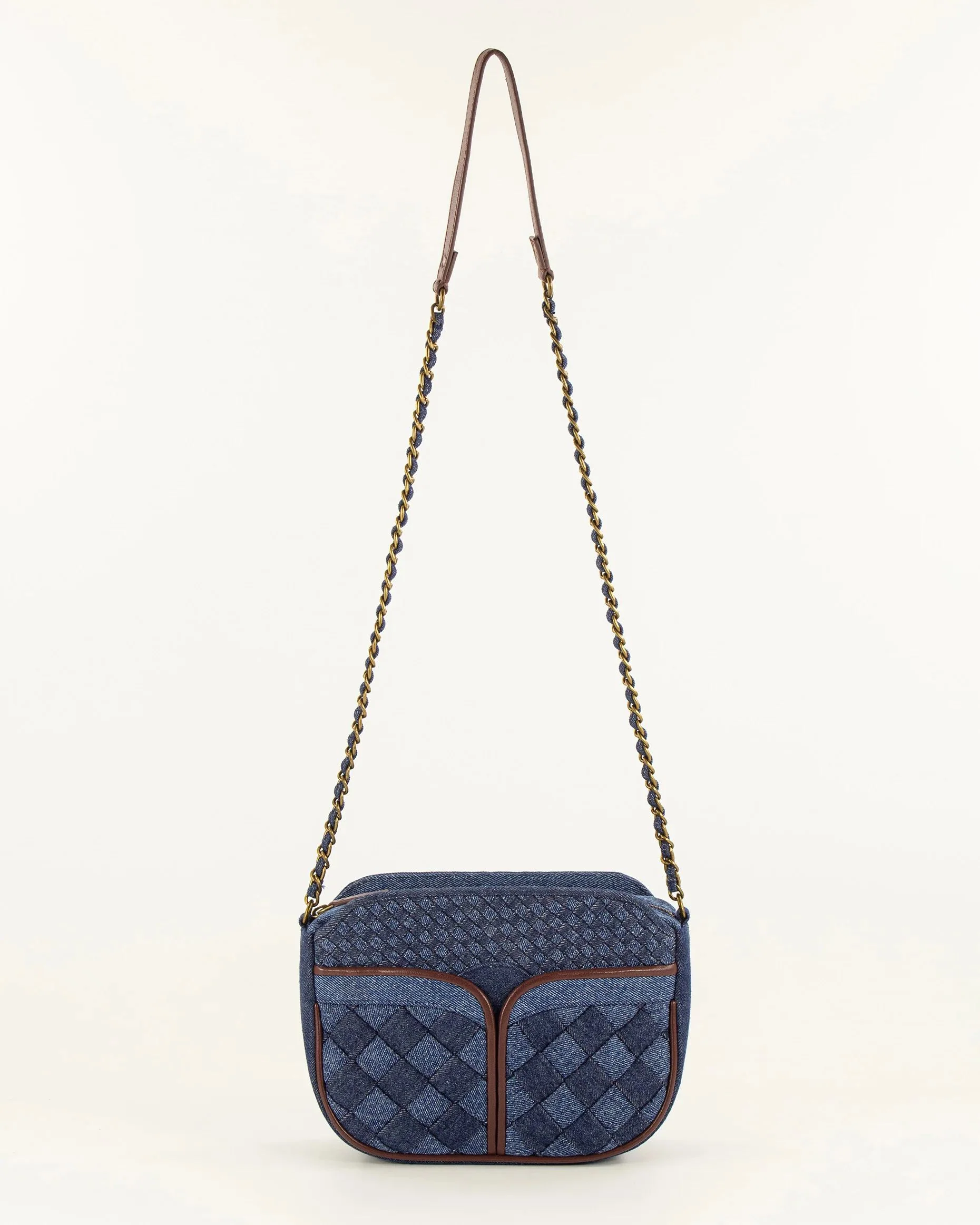 Crossbody Bag Divine Braided Denim-Blue - Image 5