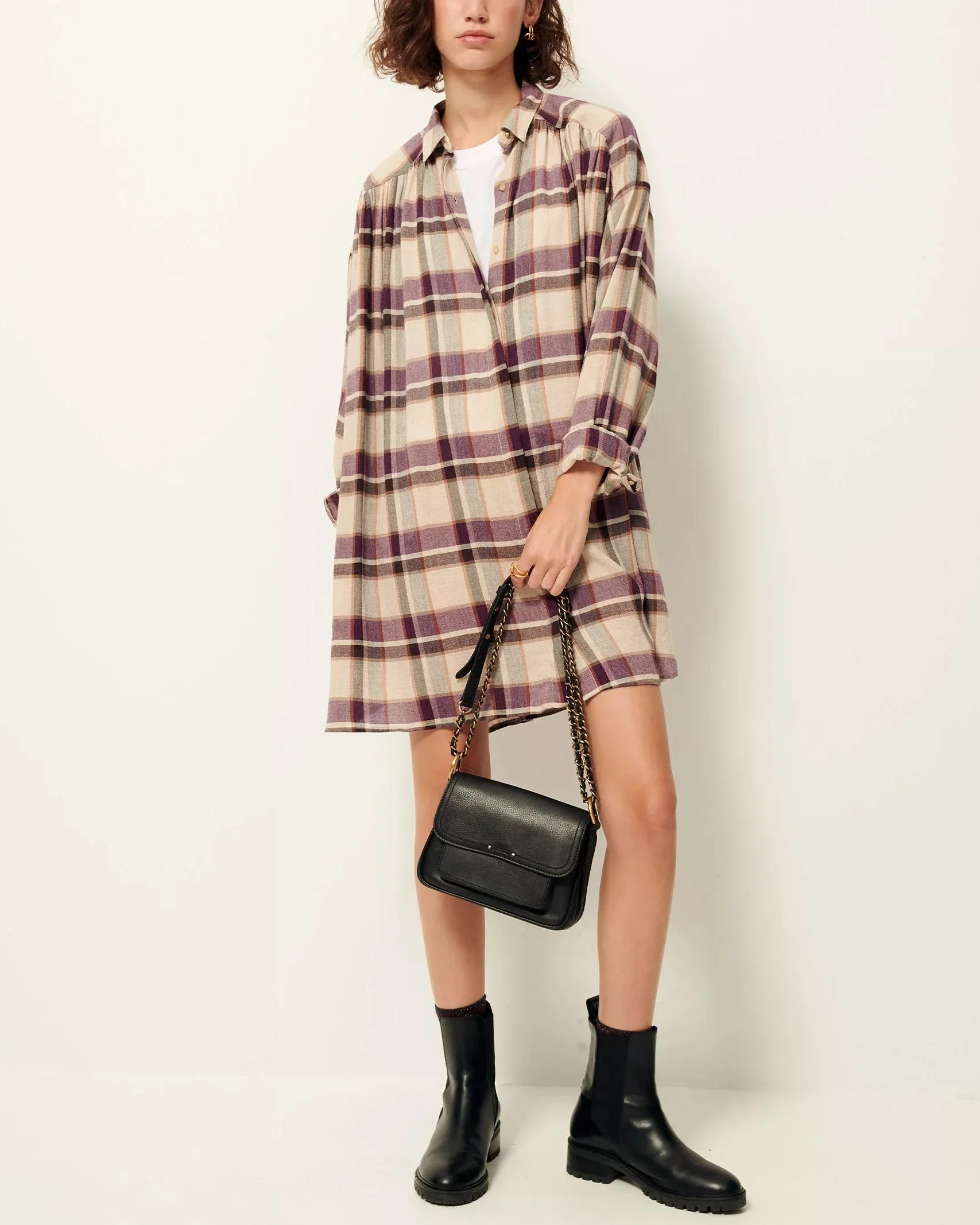 Sessun | Niu Mimita Crossbody Bag - Cow Leather Black - Image 7