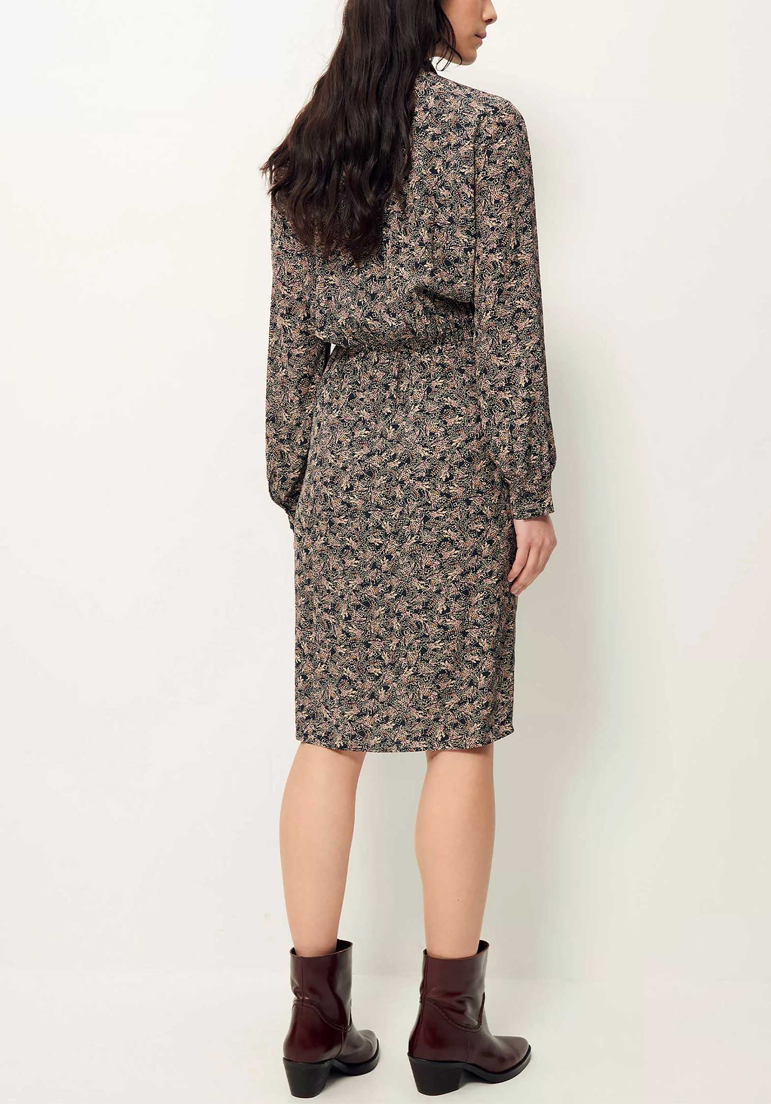 Sessun | Dress Holdina - Fluid Viscose A-Line Pamplona - Image 4